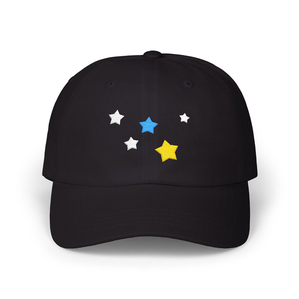 Unisex Cassiopeia Star Embroidered Cotton Dad Cap