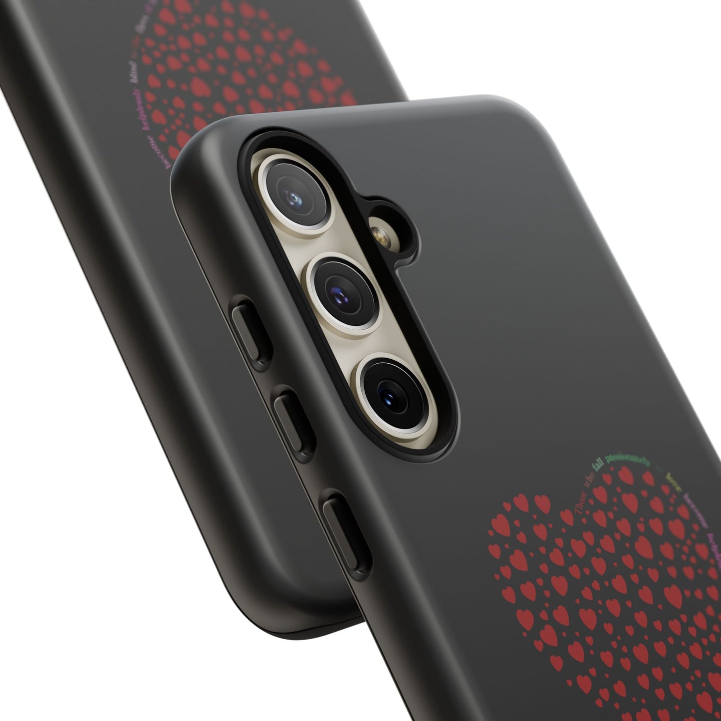 Fundas de corazón rojo para teléfonos iPhone, Galaxy, Google Pixel (54 tipos)