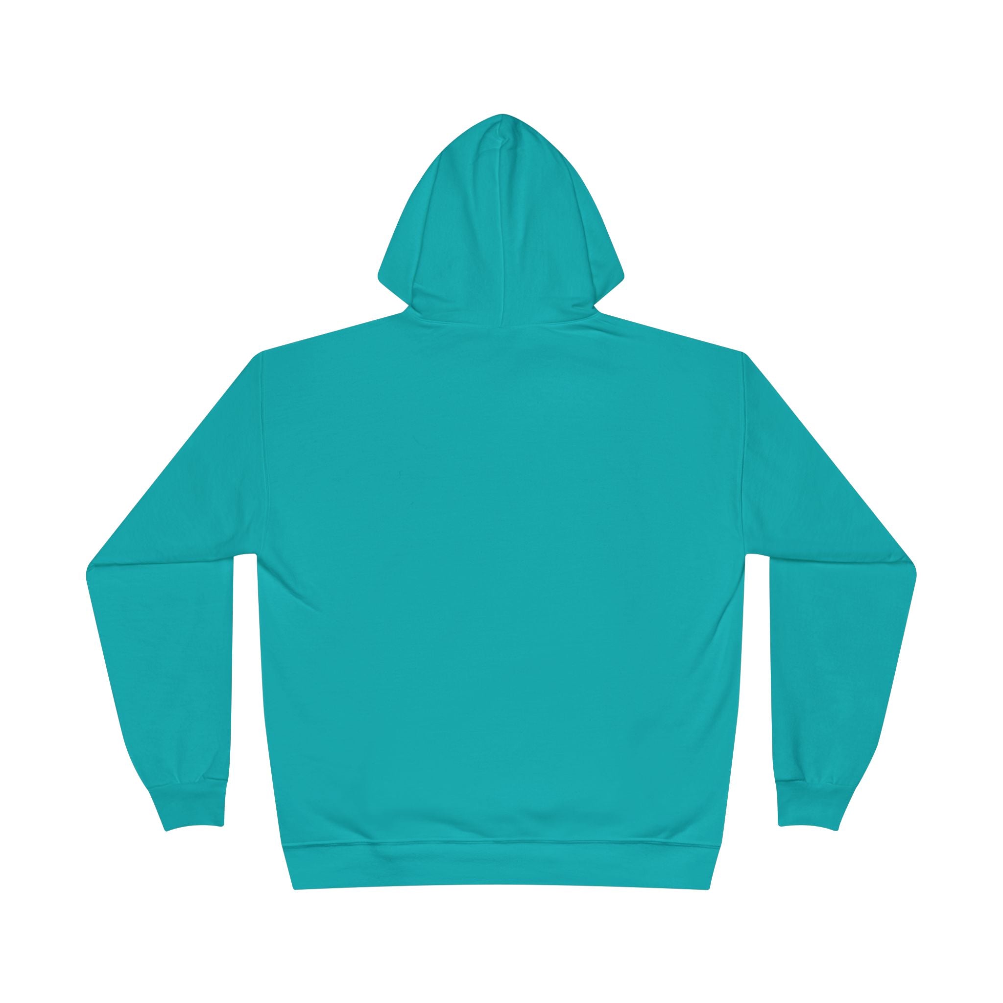 Unisex Light Blue Pantouflard Chick Cotton Blend Pullover Hoodie