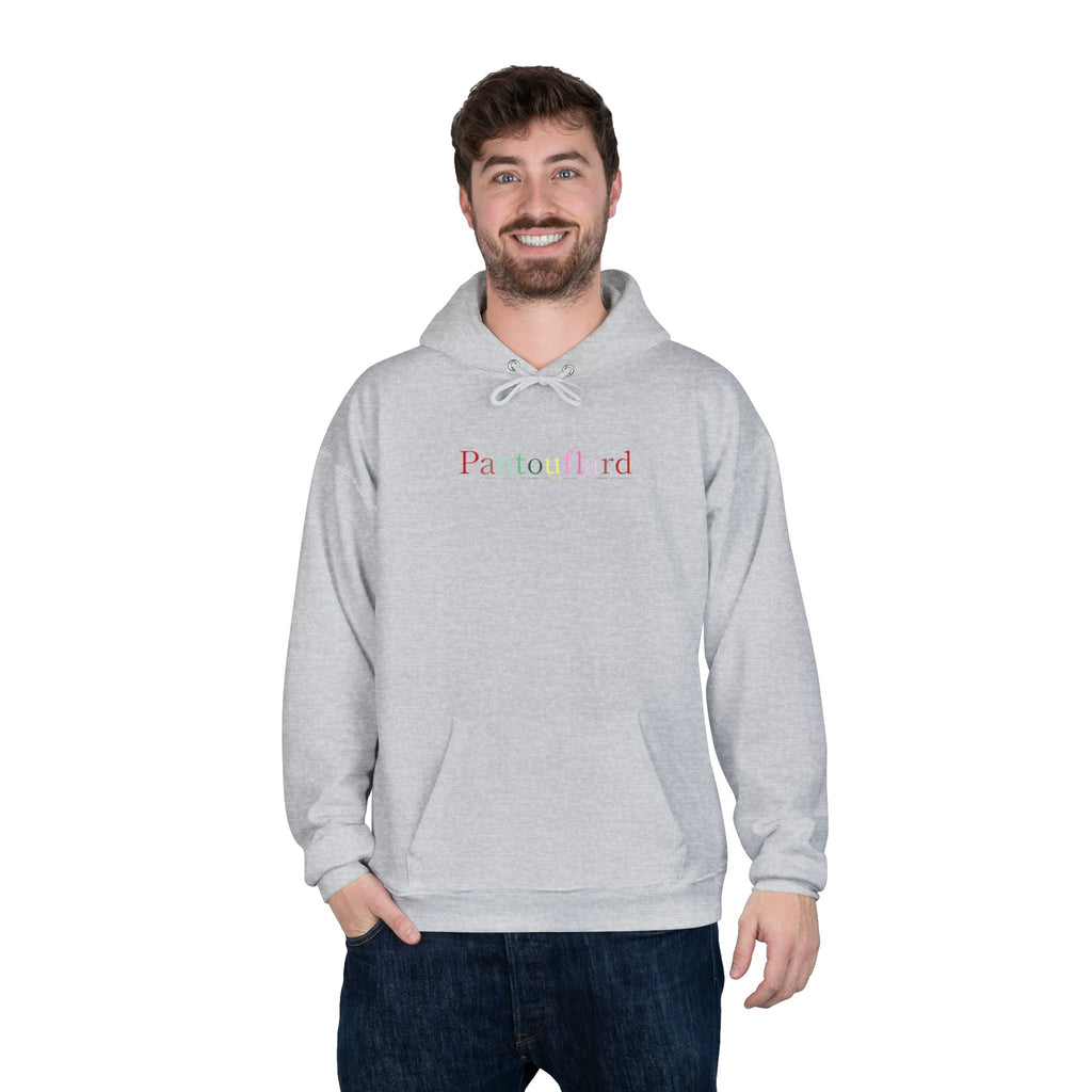 Pantouflard Graphic Eco-Fleece Hoodie | Sustainable Cotton Blend Pullover