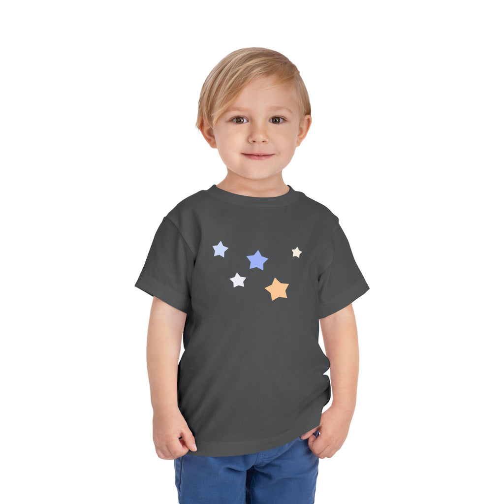 Toddler Boys' & Girls' Cassiopeia Constellation Graphic T-Shirt - W-Shape 100% Cotton Kids short-sleeve t-shirt