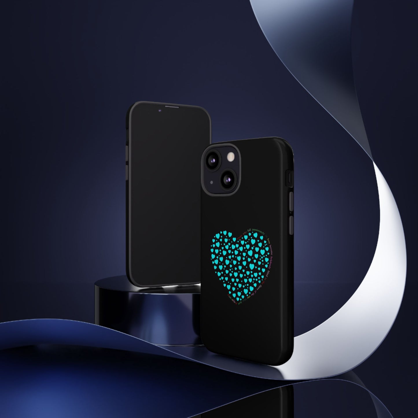 Fundas Mint Heart para teléfonos iPhone, Galaxy, Google Pixel (54 tipos)