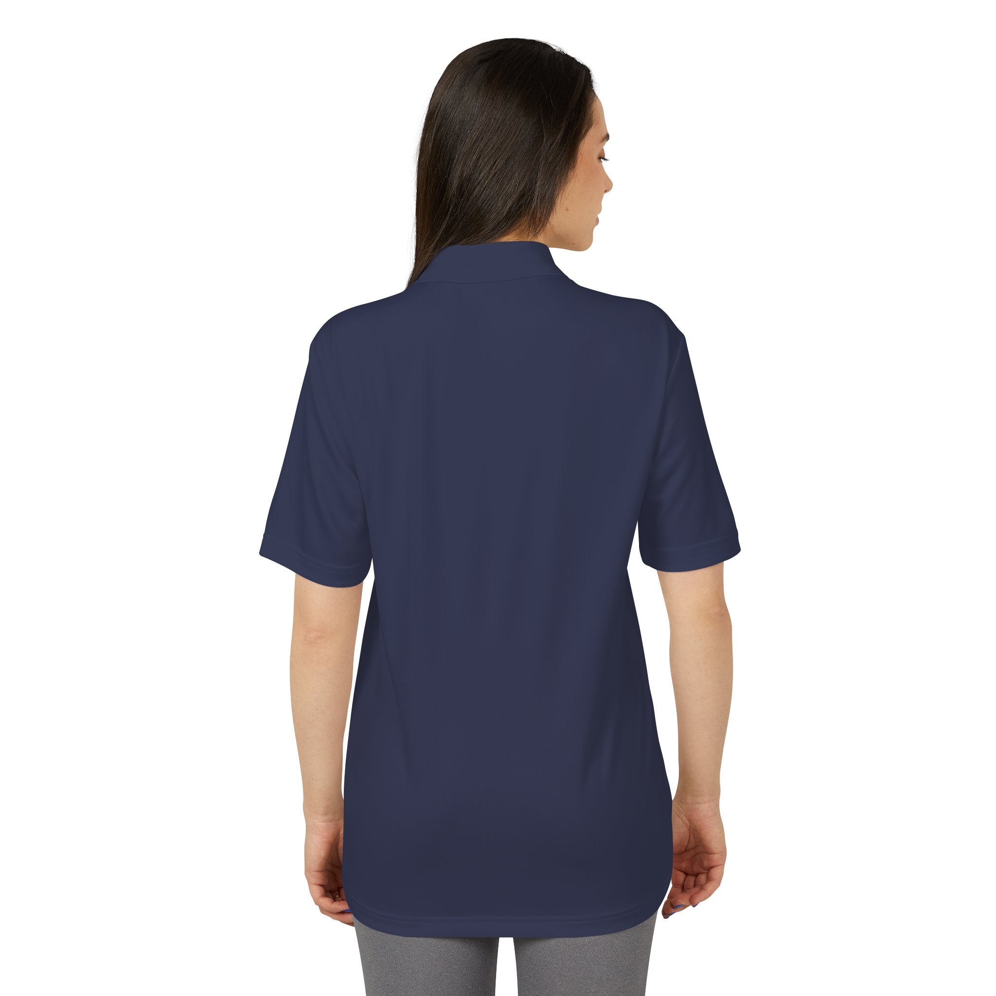 Adidas Unisex Cassiopeia Constellation Embroidered Polo - W-Shape Performance Shirt