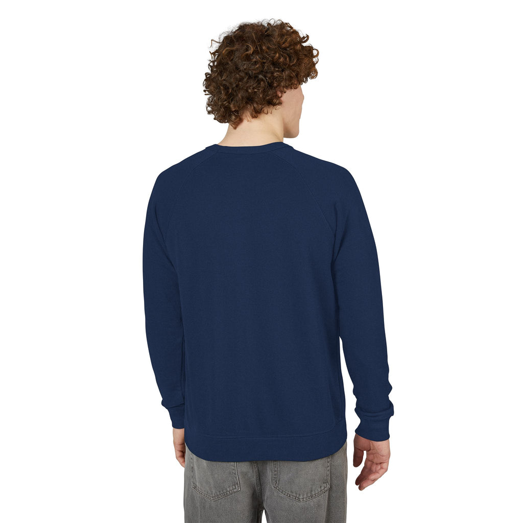 Unisex Old Money Aesthetic Raglan Crewneck - Premium French Terry