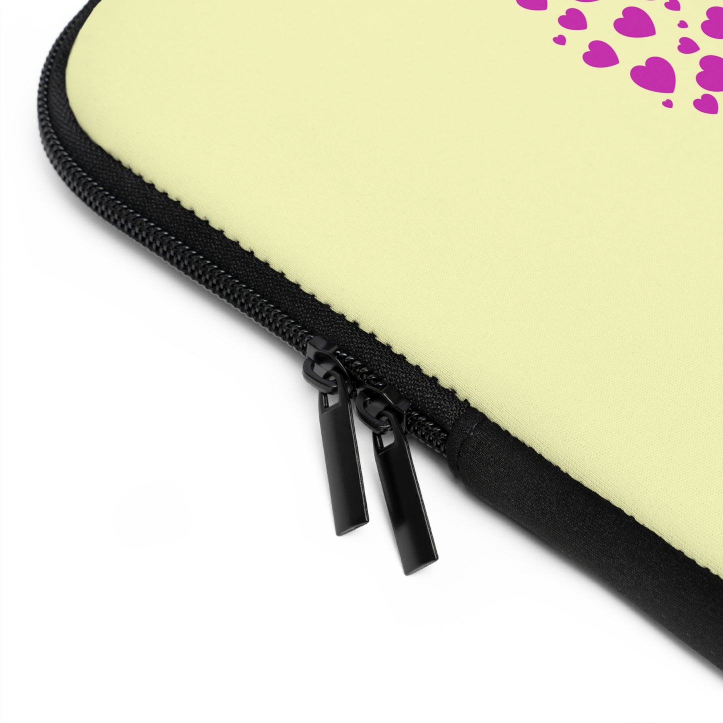 Pink Heart Laptop Sleeve