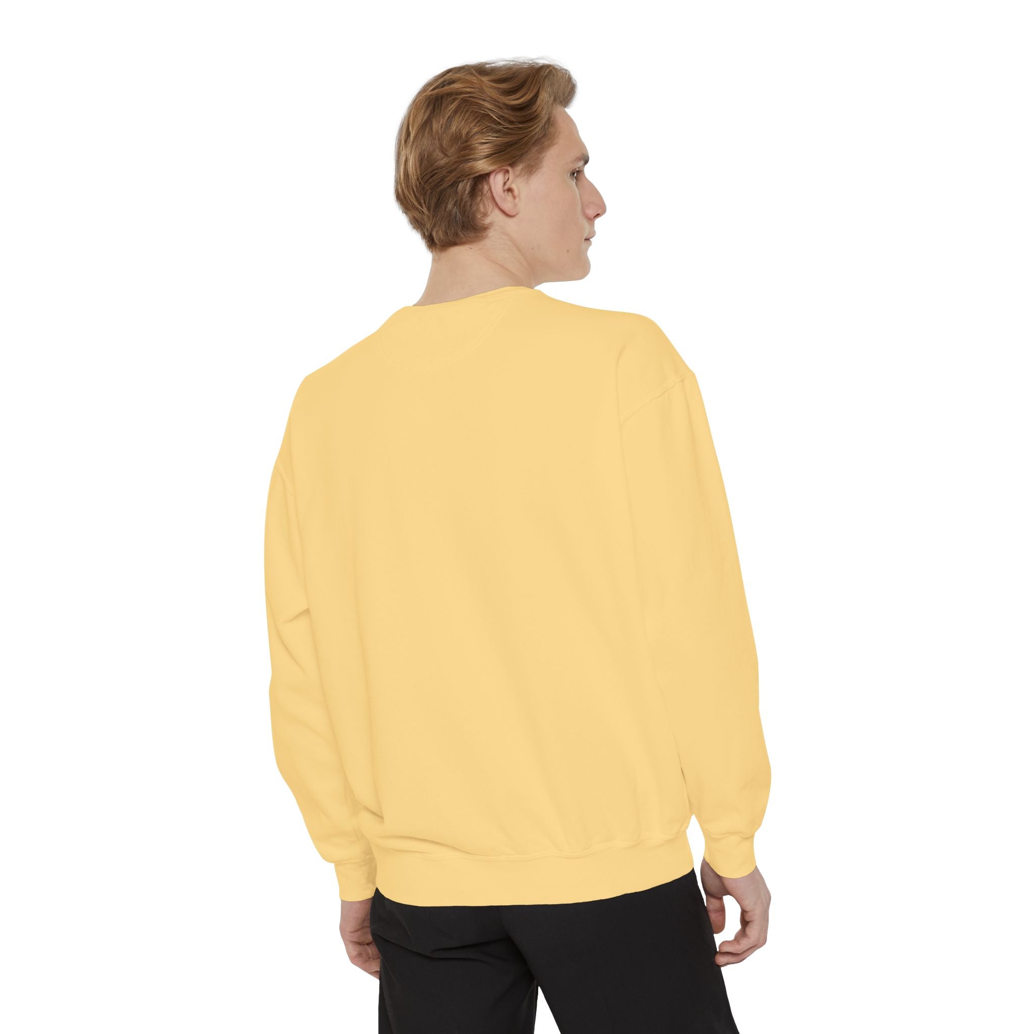 Unisex White Vintage Ship Graphic Cotton Blend Sweatshirt