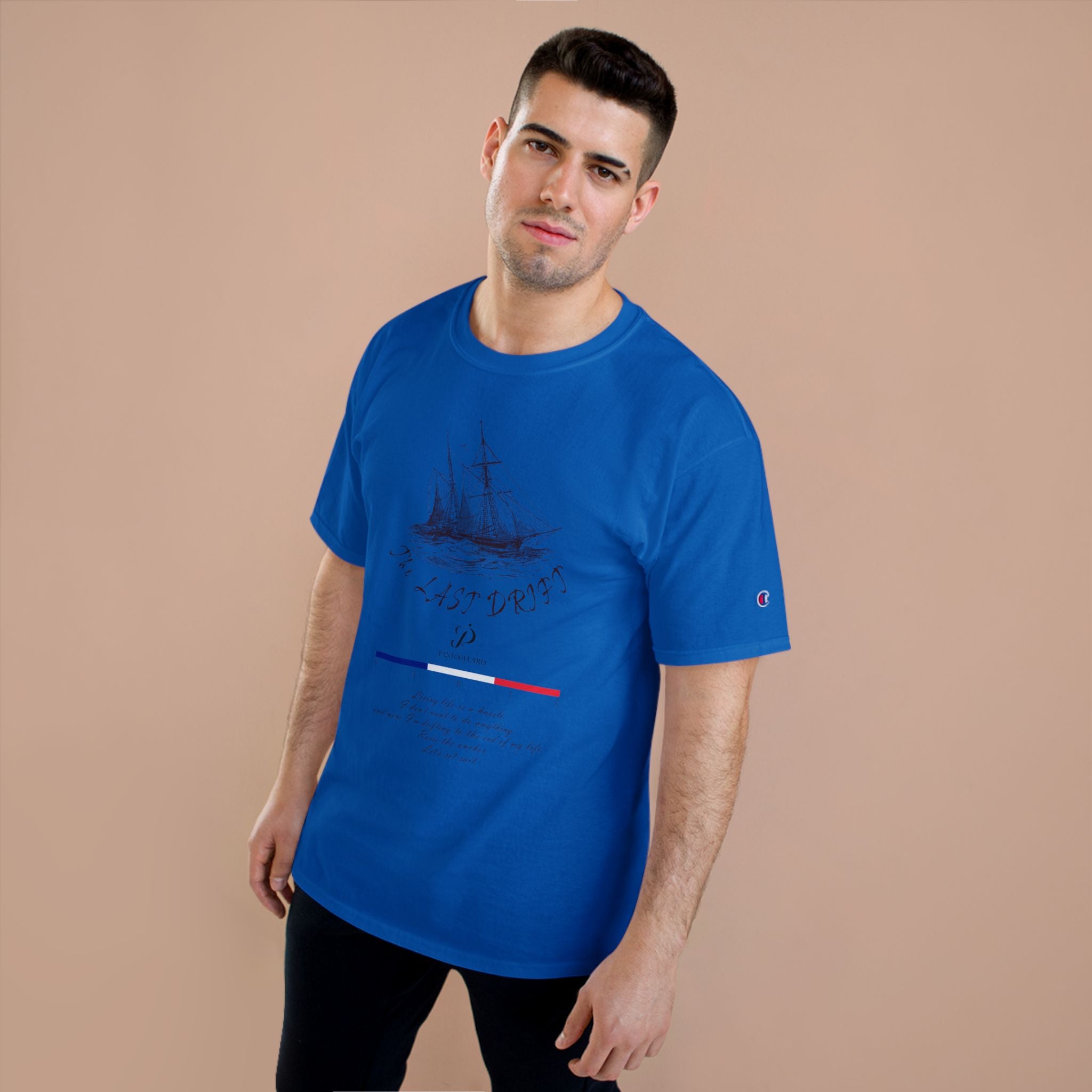 Champion Unisex White Last Drift Cotton T-Shirt