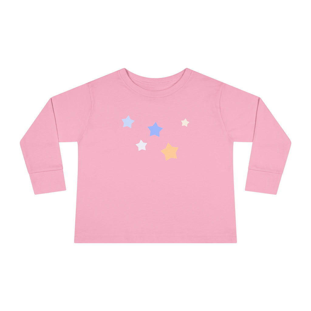 Toddler Cassiopeia Star Print Cotton Baby Long Sleeve Tee