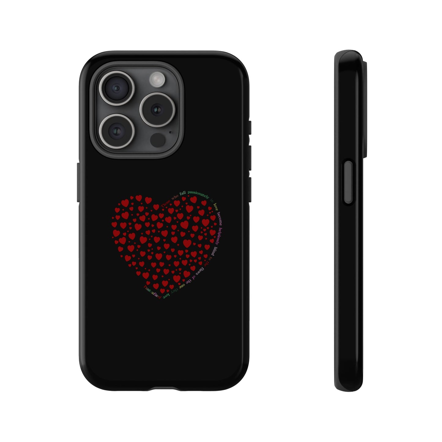 Fundas de corazón rojo para teléfonos iPhone, Galaxy, Google Pixel (54 tipos)