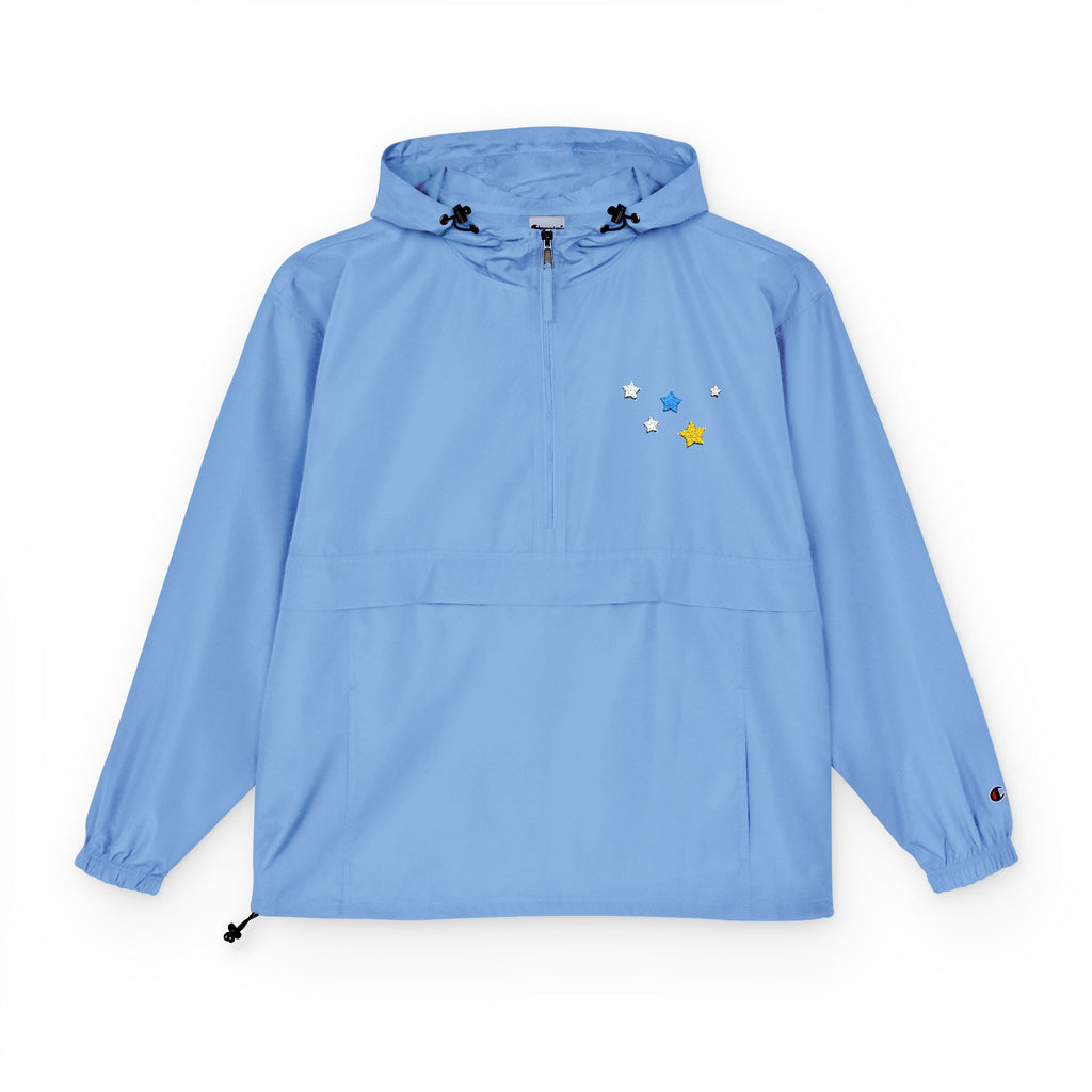 Champion Men's & Women's Cassiopeia Constellation Embroidered Anorak - W-Shape Packable Jacket