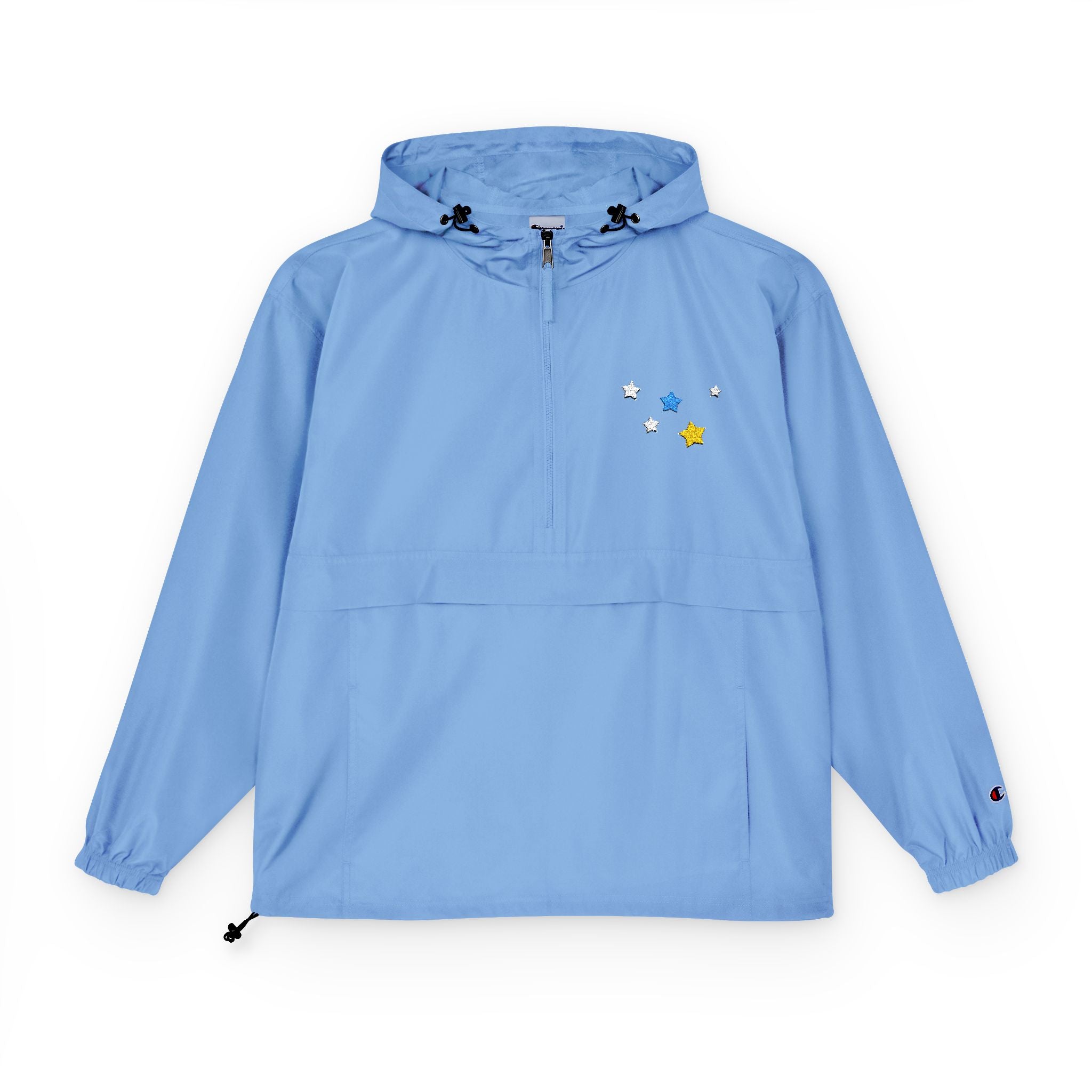 Champion Men's & Women's Cassiopeia Constellation Embroidered Anorak - W-Shape Packable Jacket