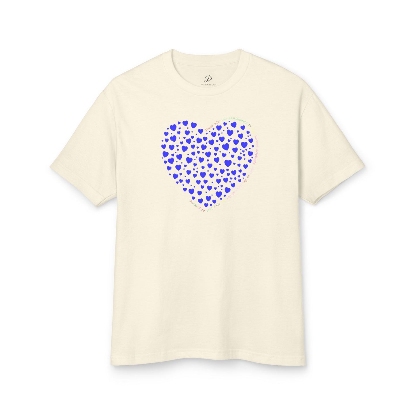 Blue Heart Unisex Heavyweight Cotton Shirt