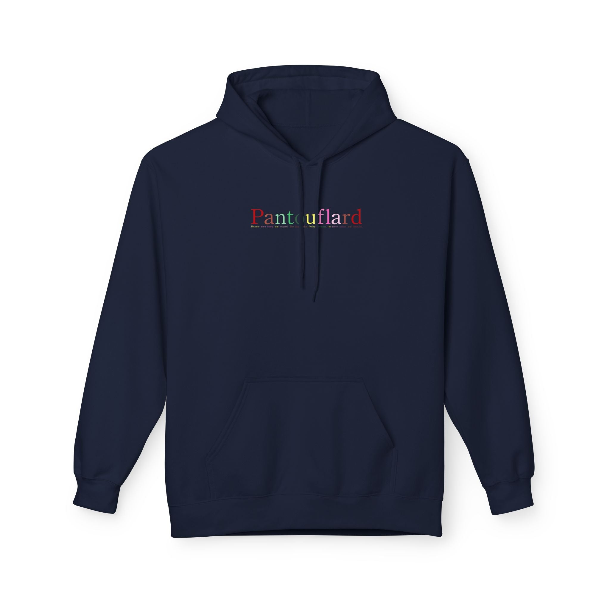 Old Money Aesthetic Premium Hoodie - Pantouflard Logo (Gildan Hammer Heavyweight Fleece)