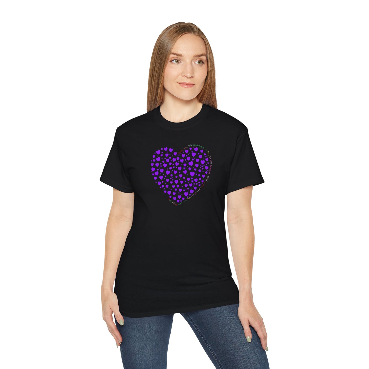 Purple Heart Unisex short sleeved T-shirt