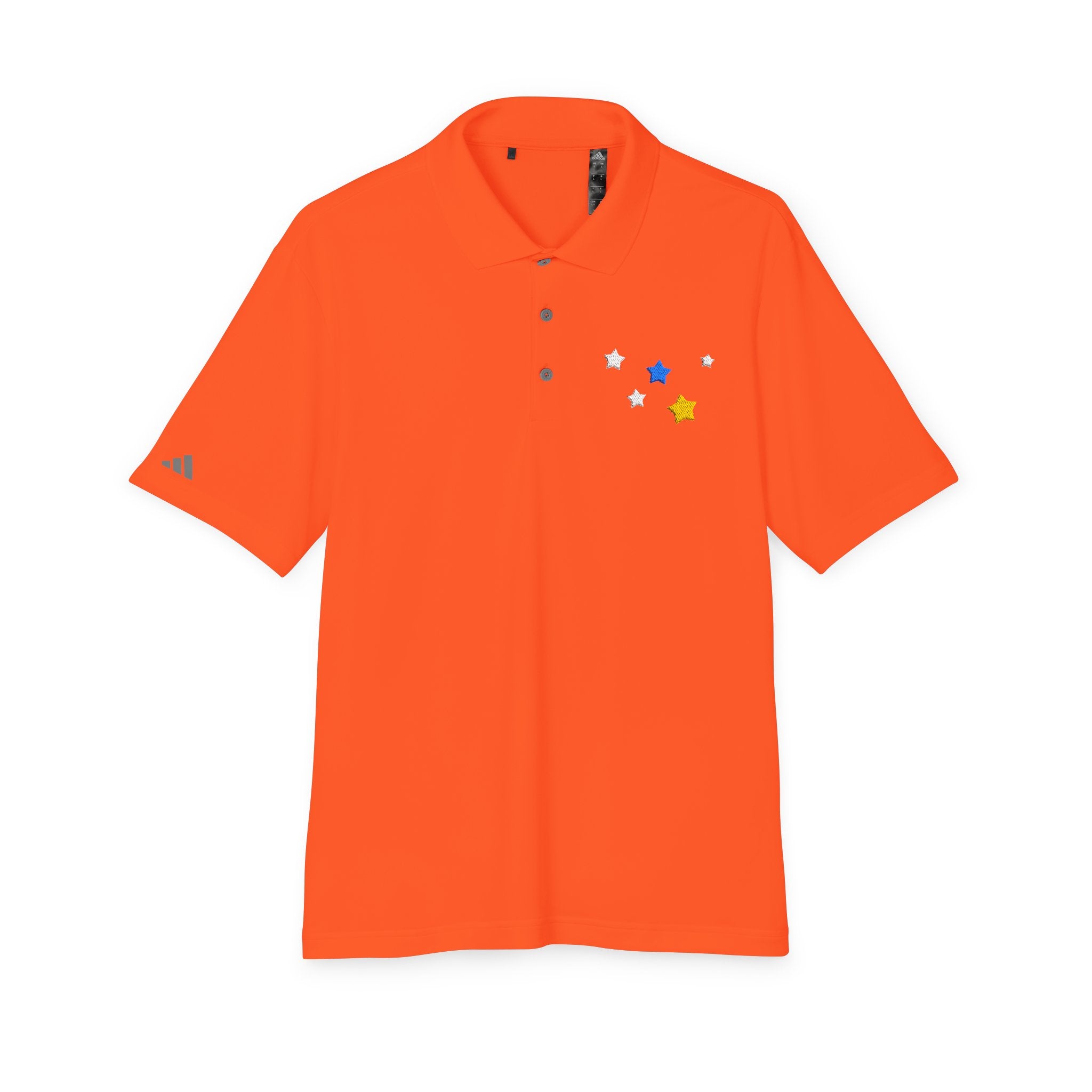 Adidas Unisex Cassiopeia Constellation Embroidered Polo - W-Shape Performance Shirt