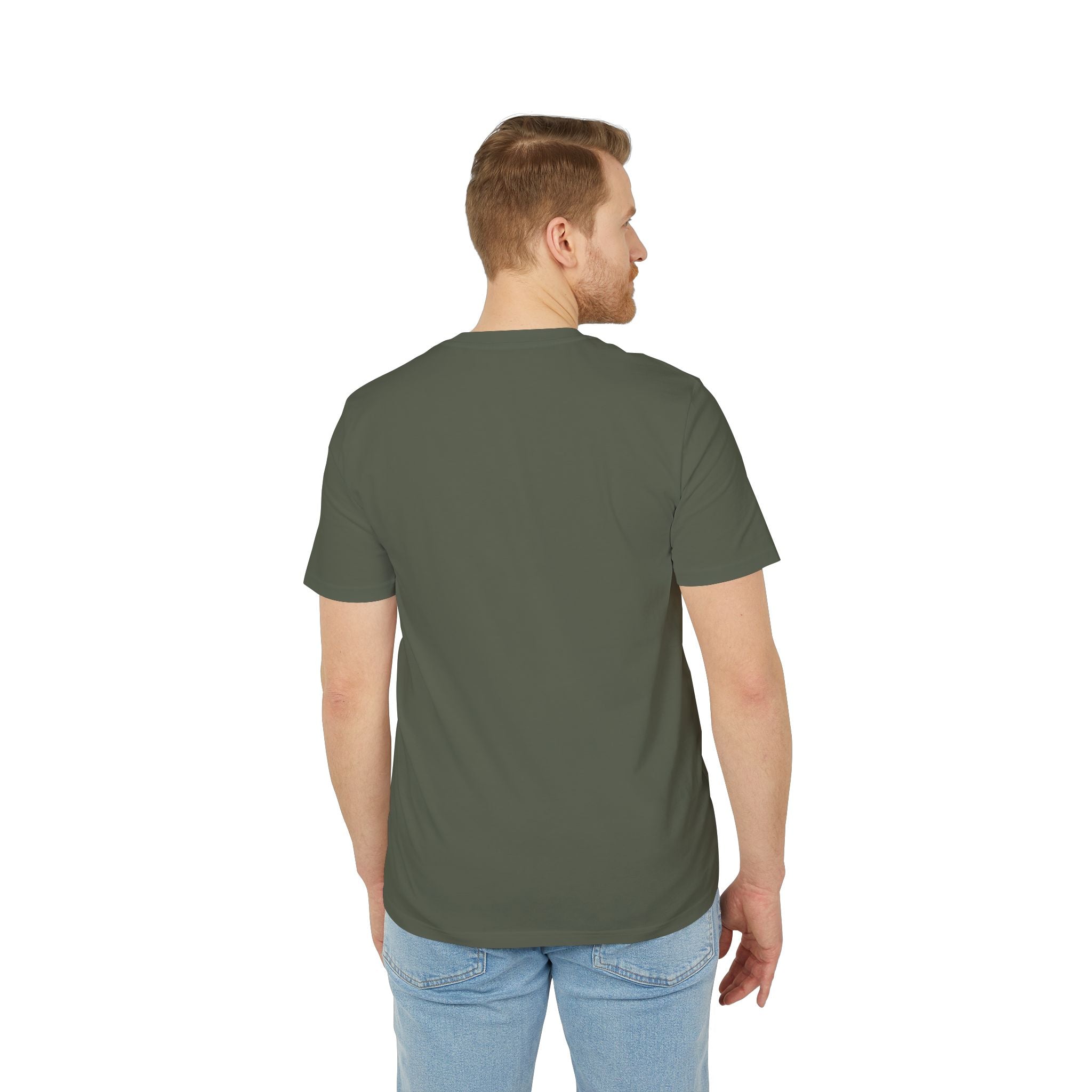 Men's & Women's Black Organic Cotton T-Shirt - Premium Sustainable Graphic Tee