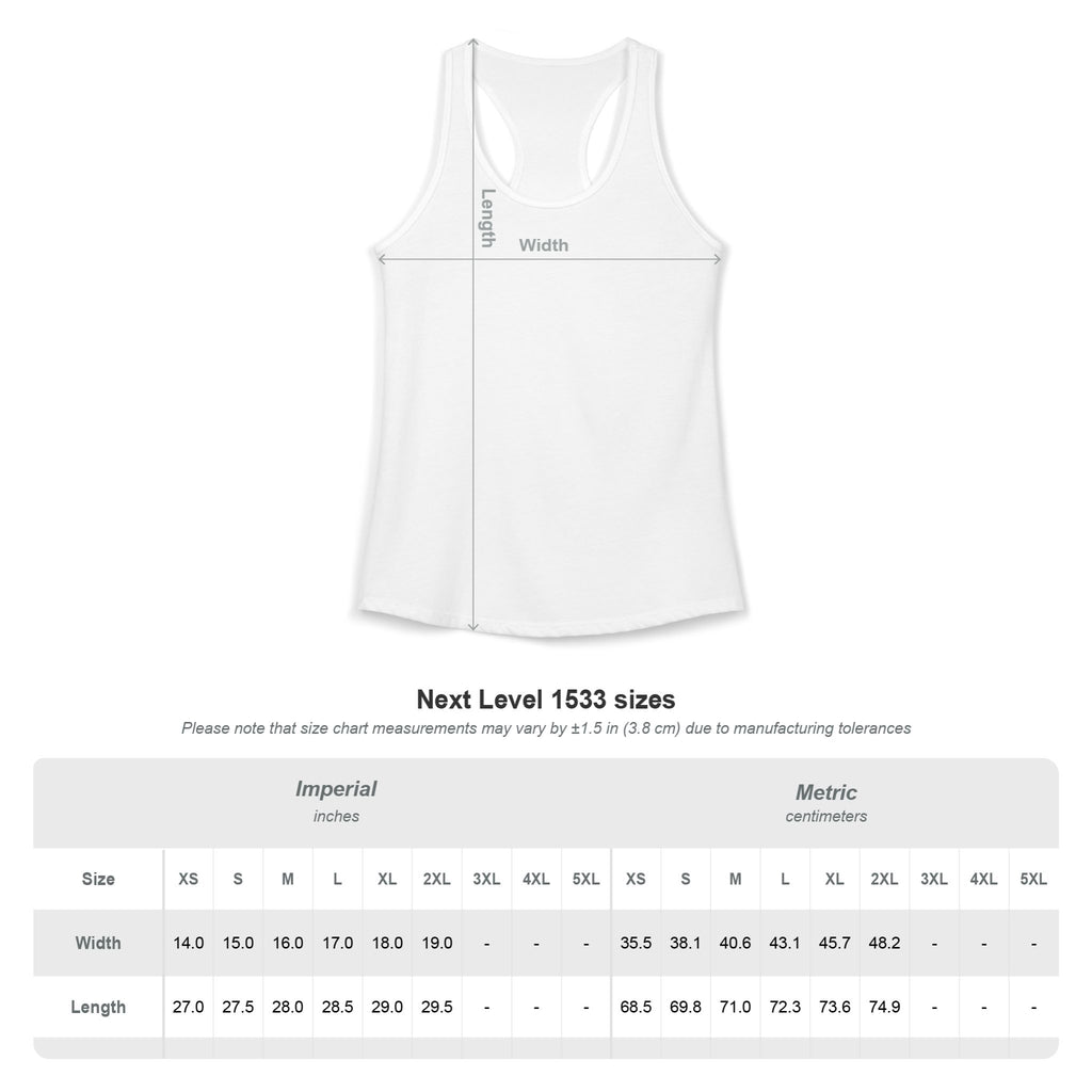 Women's Slim Fit Racerback Tank Top - Lightweight Cotton Blend Activewear