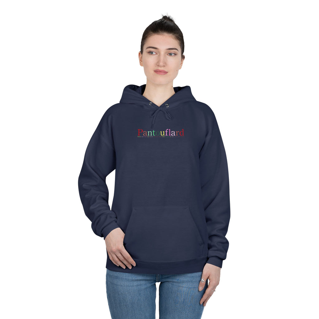 Pantouflard Graphic Eco-Fleece Hoodie | Sustainable Cotton Blend Pullover