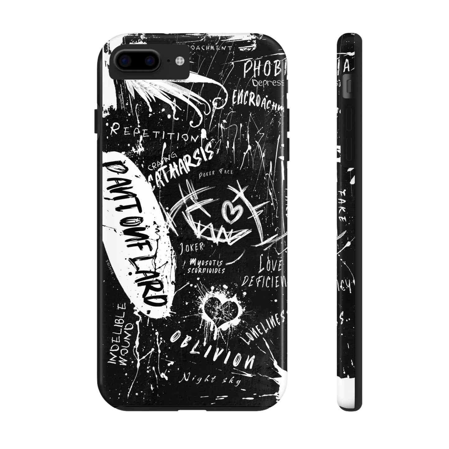 Edgy iPhone Cases for Tough Love - Perfect for Teens and Young Adults, Trendy Art, Unique Gift, Phone Accessories