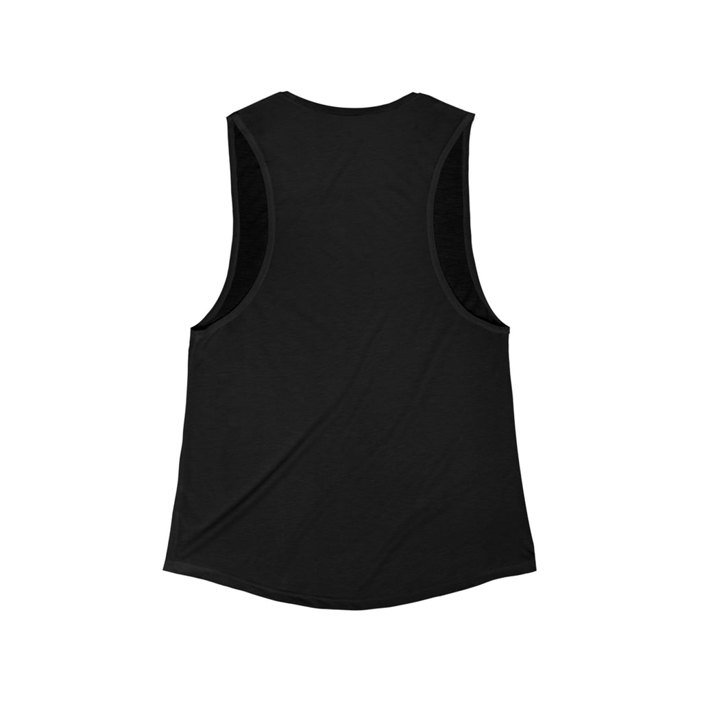 Women's Flowy Scoop Muscle Tank - Soft Poly Viscose Blend Sleeveless Top