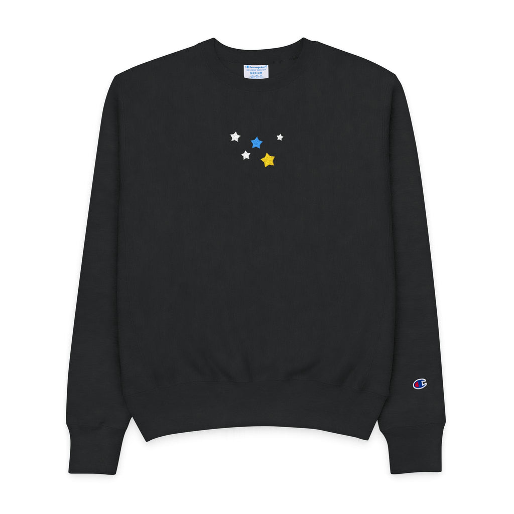 Champion Cassiopeia Constellation Embroidered Sweatshirt - Men's Reverse Weave Crewneck
