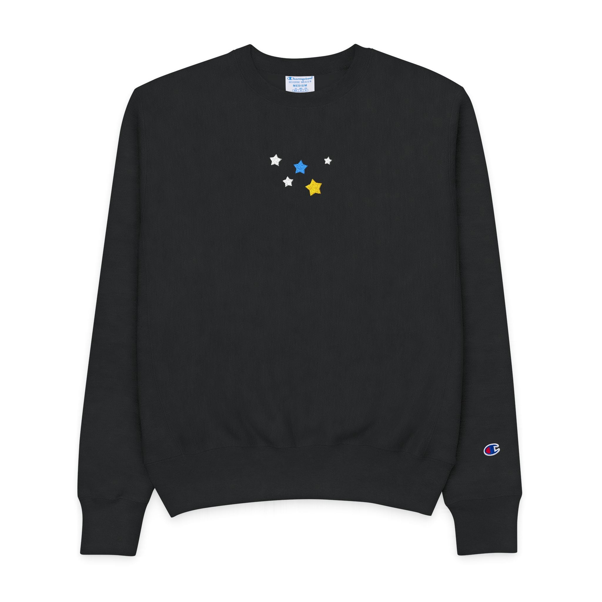 Champion Cassiopeia Constellation Embroidered Sweatshirt - Men's Reverse Weave Crewneck