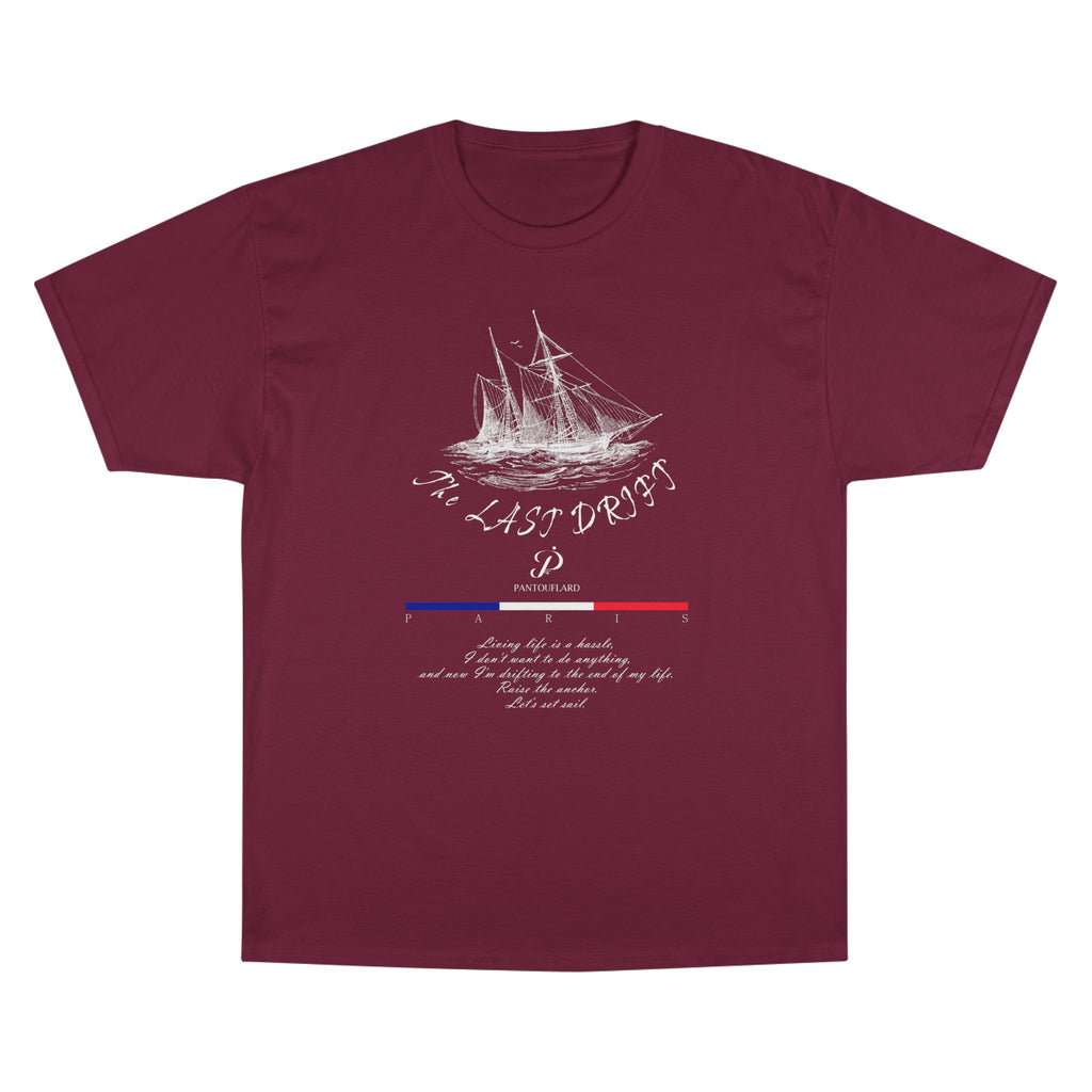 Champion Unisex Black Last Drift Cotton T-Shirt