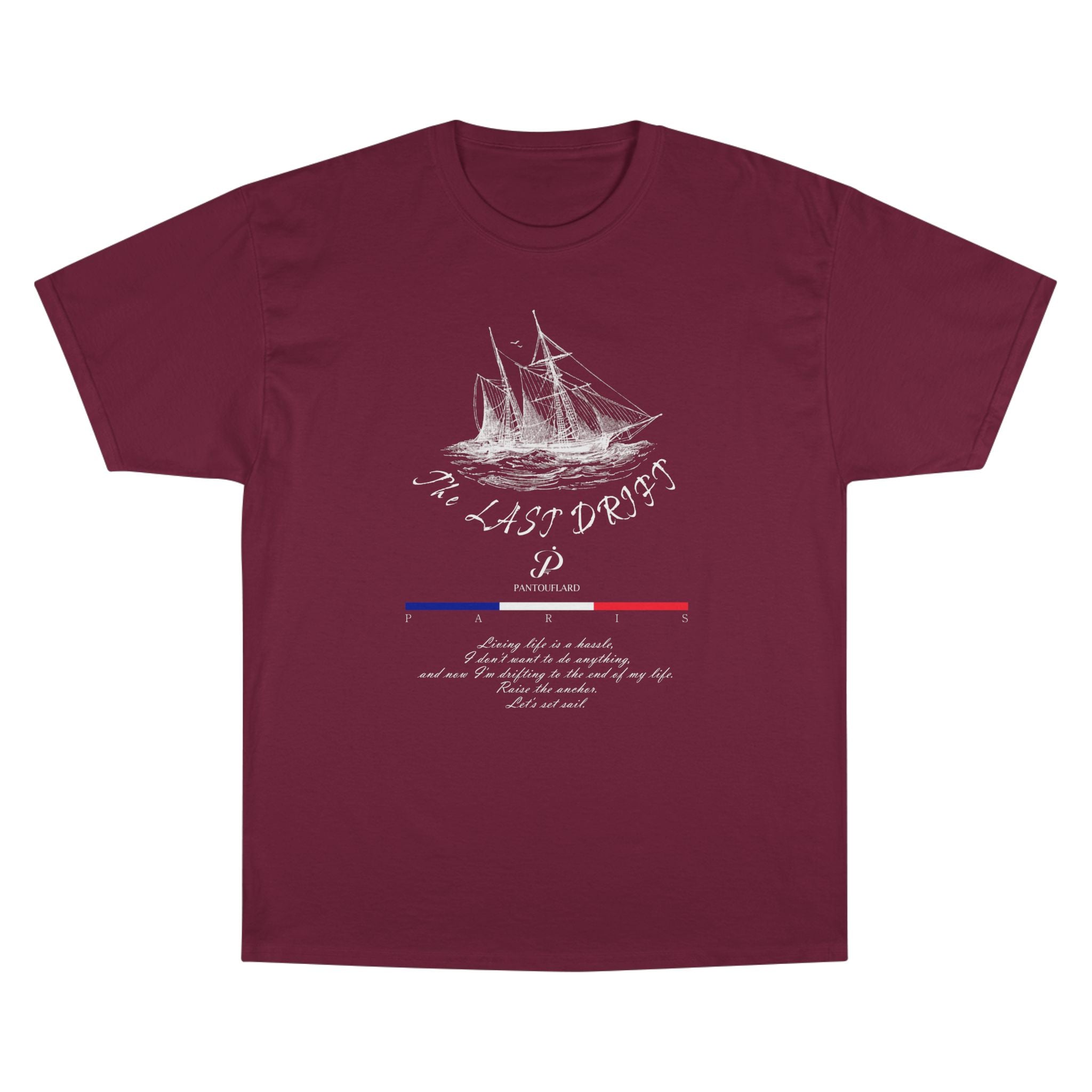Champion Unisex Black Last Drift Cotton T-Shirt