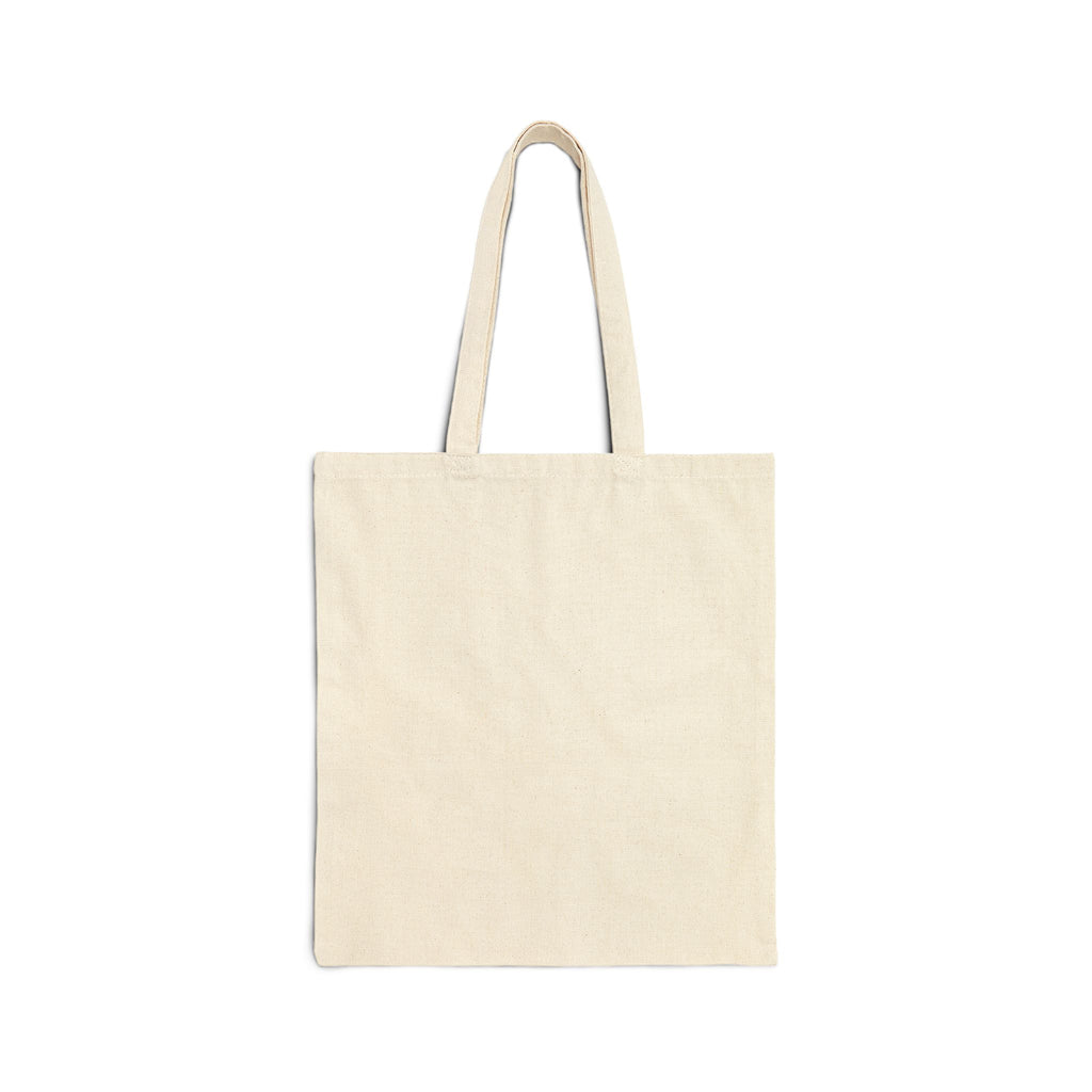 Colorful Typography Cotton Canvas Tote Bag