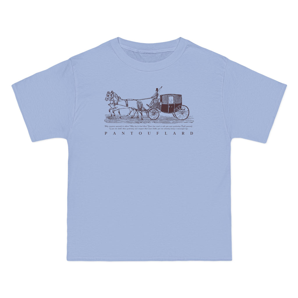 Unisex Burnt Orange Vintage Carriage Graphic 100% Cotton T-Shirt