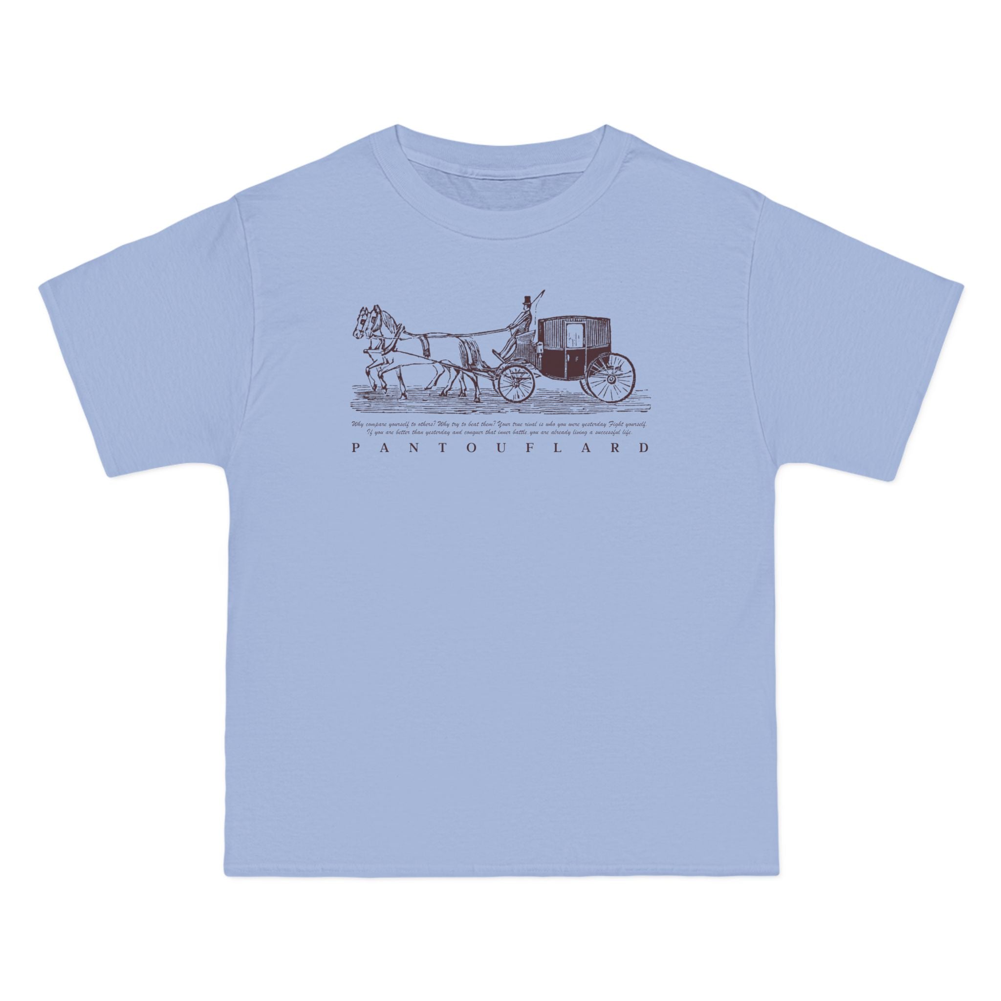 Unisex Burnt Orange Vintage Carriage Graphic 100% Cotton T-Shirt