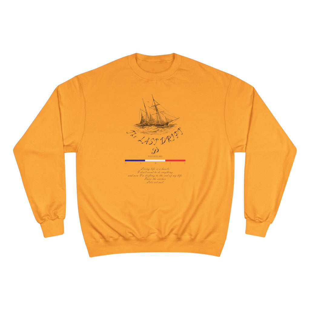 Old Money Nautical Champion Crewneck - The Last Drift I (Paris Streetwear Aesthetic)