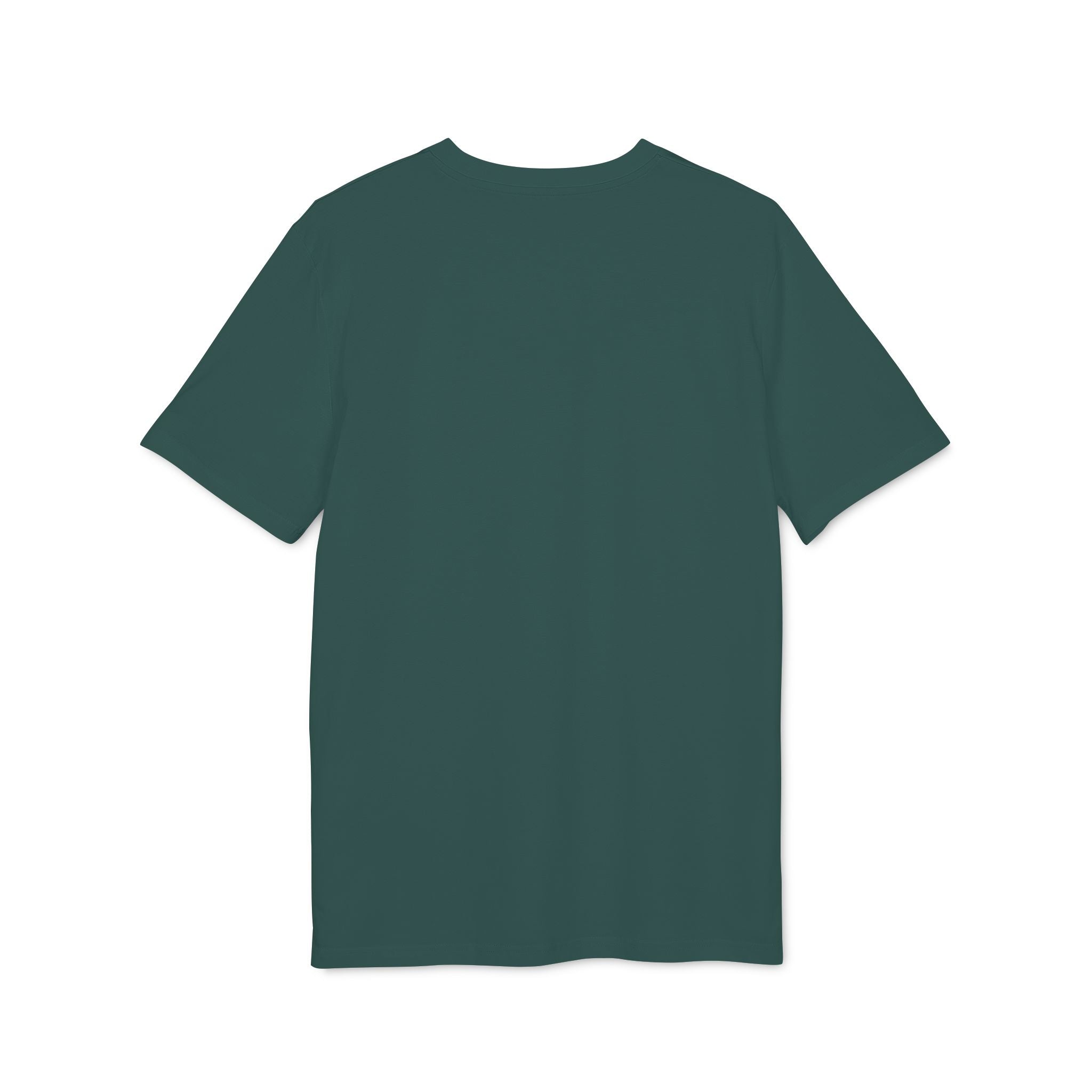 Men's & Women's Black Organic Cotton T-Shirt - Premium Sustainable Graphic Tee