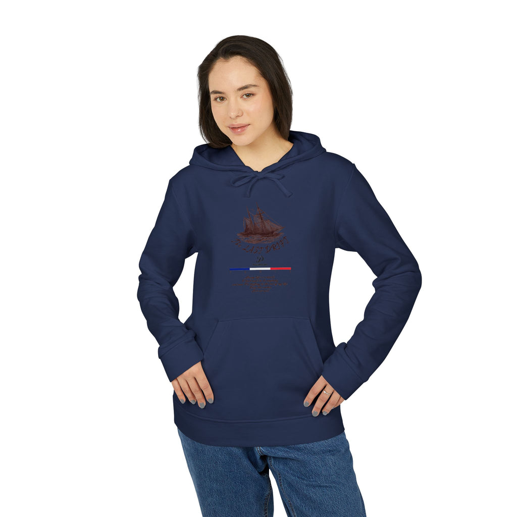 Old Money Yacht Club Hoodie - The Last Drift I (Authentic Adidas Sporty Rich Fleece)