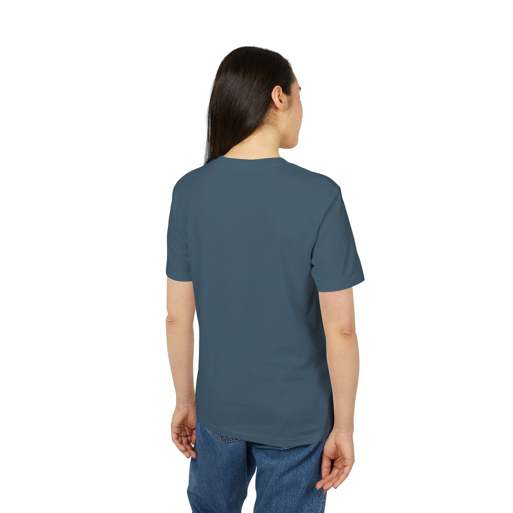 Men's & Women's Black Organic Cotton T-Shirt - Premium Sustainable Graphic Tee