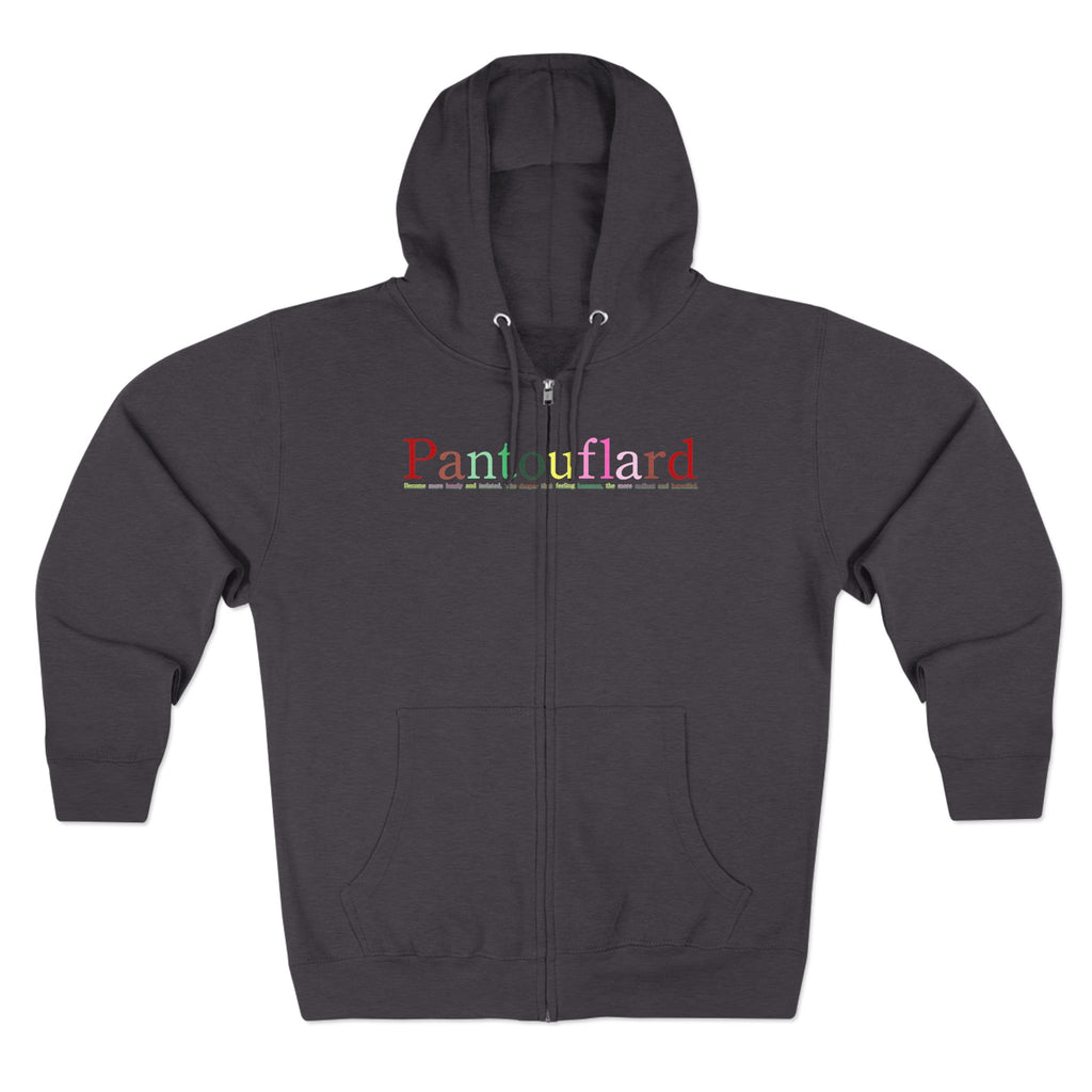 Text Zip Hoodie | Lane Seven Fleece with YKK Zipper