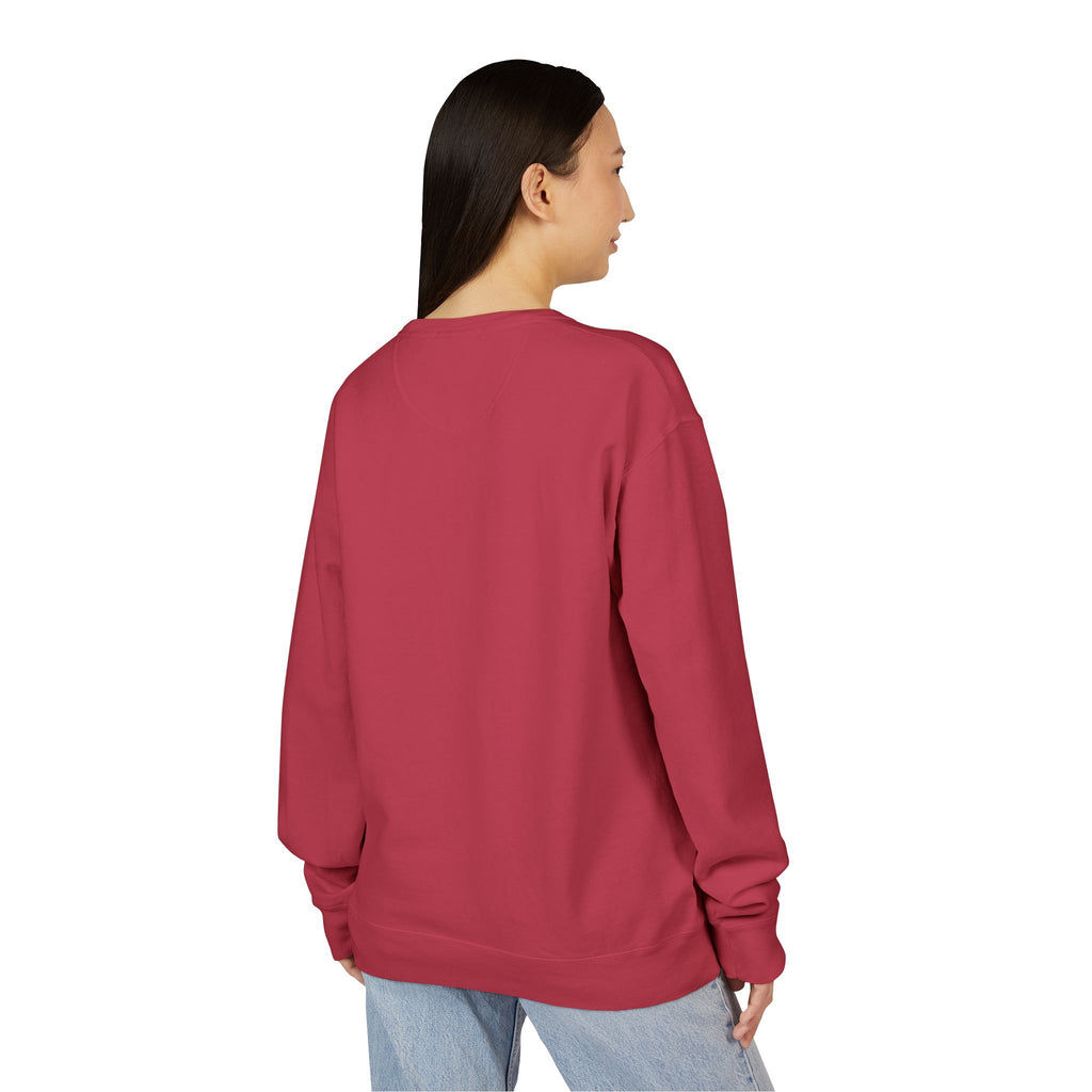 Old Money Nautical Heritage Crewneck - The Last Drift II (Paris Aesthetic Garment-Dyed Sweatshirt)
