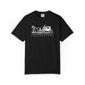 Unisex Burnt Orange Hanes Vintage Carriage Graphic 100% Cotton T-Shirt
