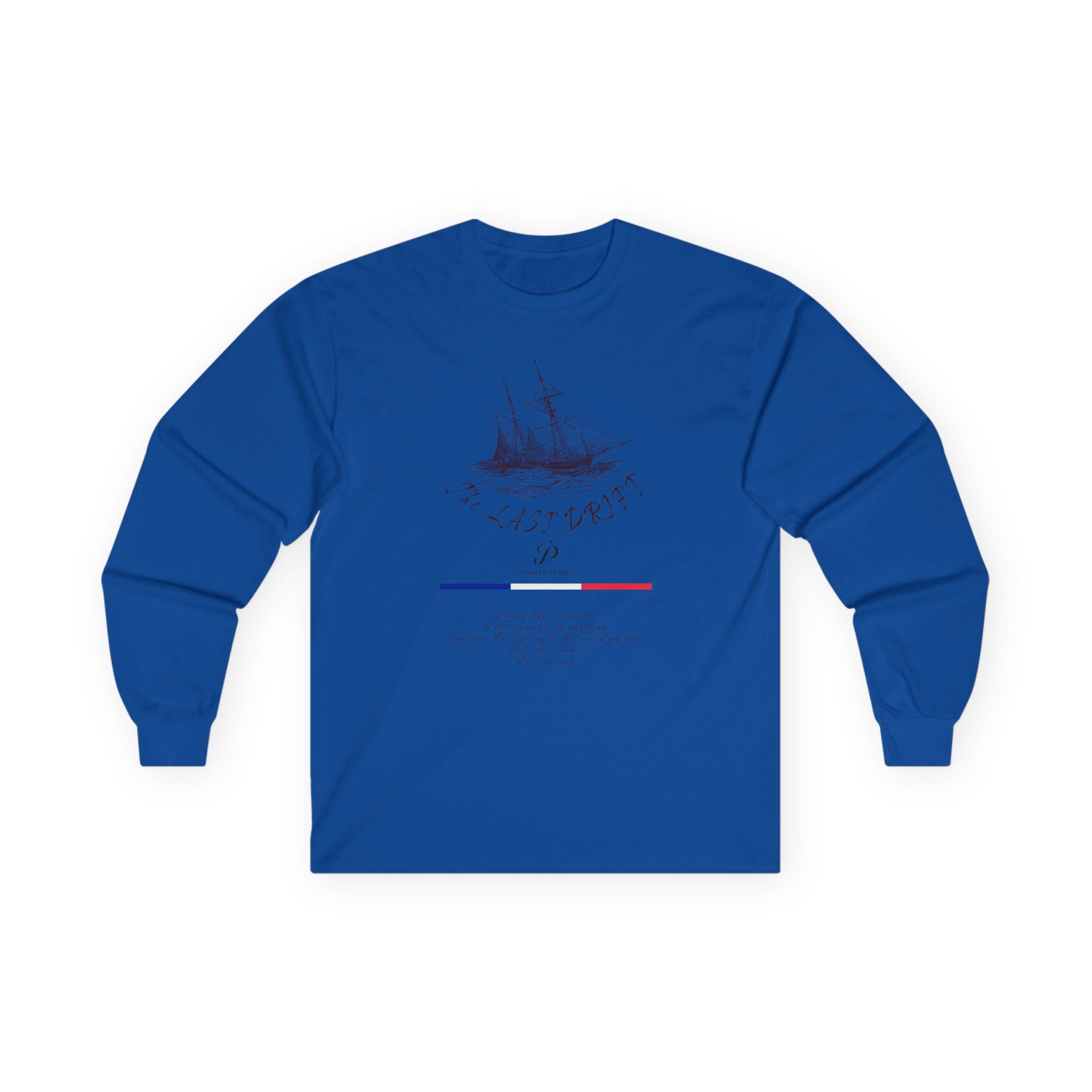Unisex Sport Grey Last Drift Cotton Blend Long Sleeve Tee