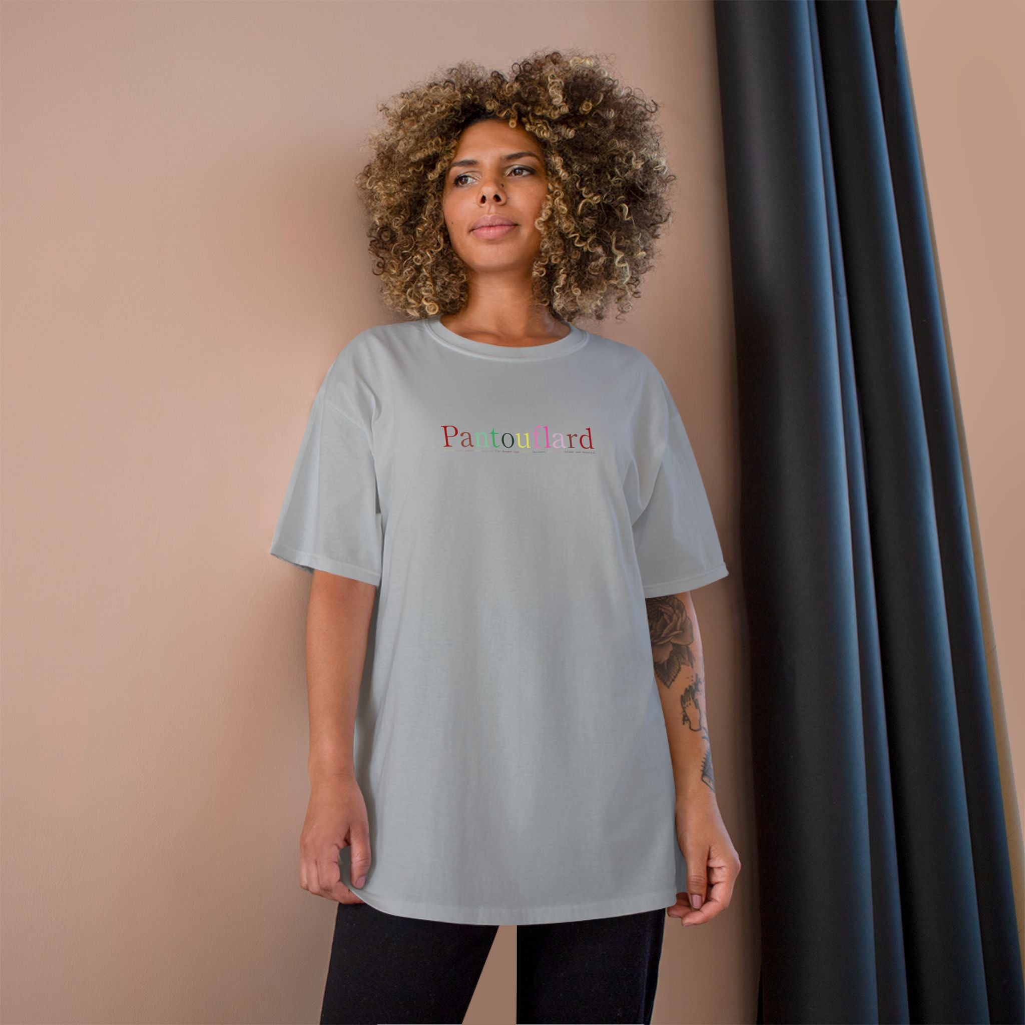 Champion Men's & Women's Black Heavyweight T-Shirt - 6.1oz Heritage Cotton Graphic Tee