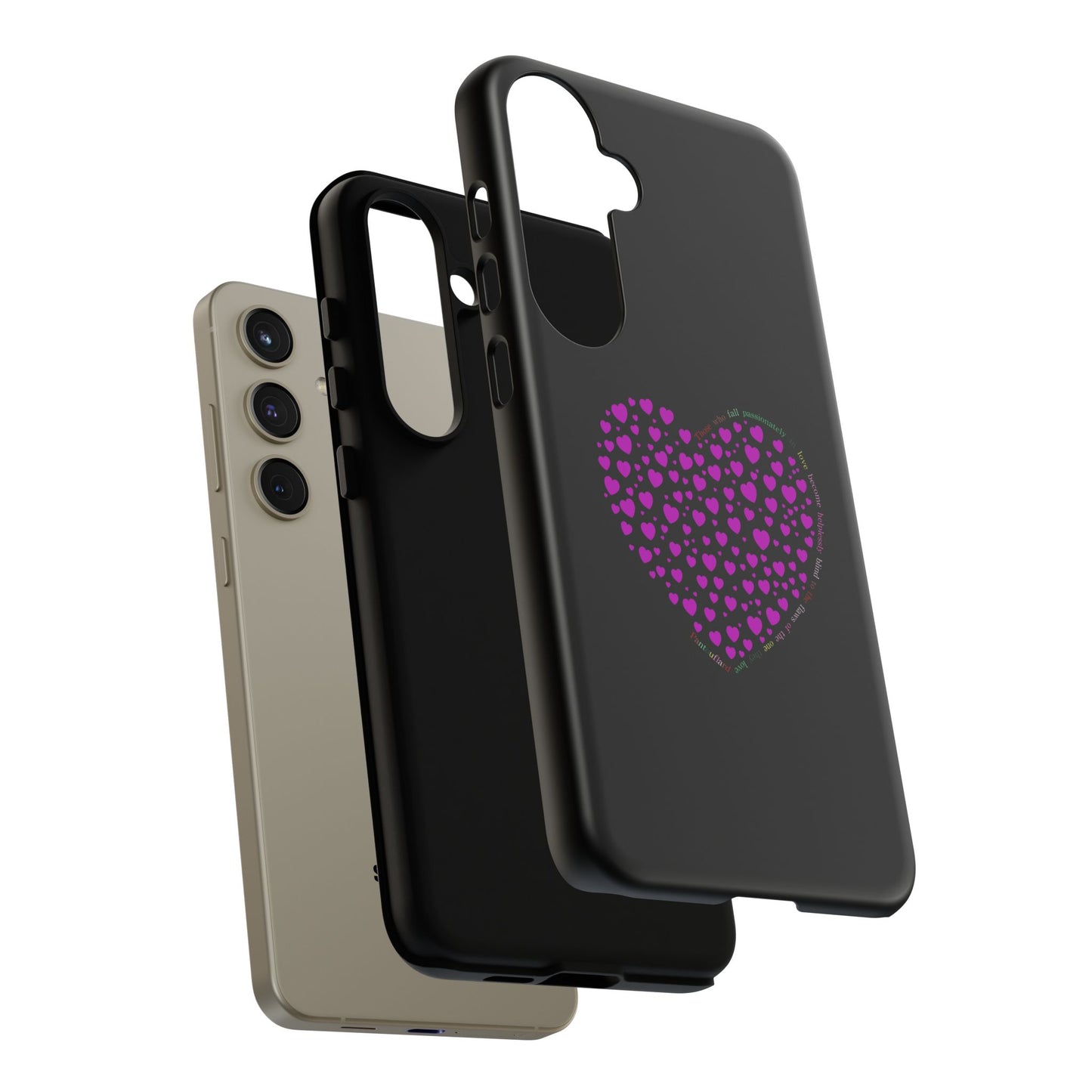 Fundas de corazón rosa para teléfonos iPhone, Galaxy, Google Pixel (54 tipos)
