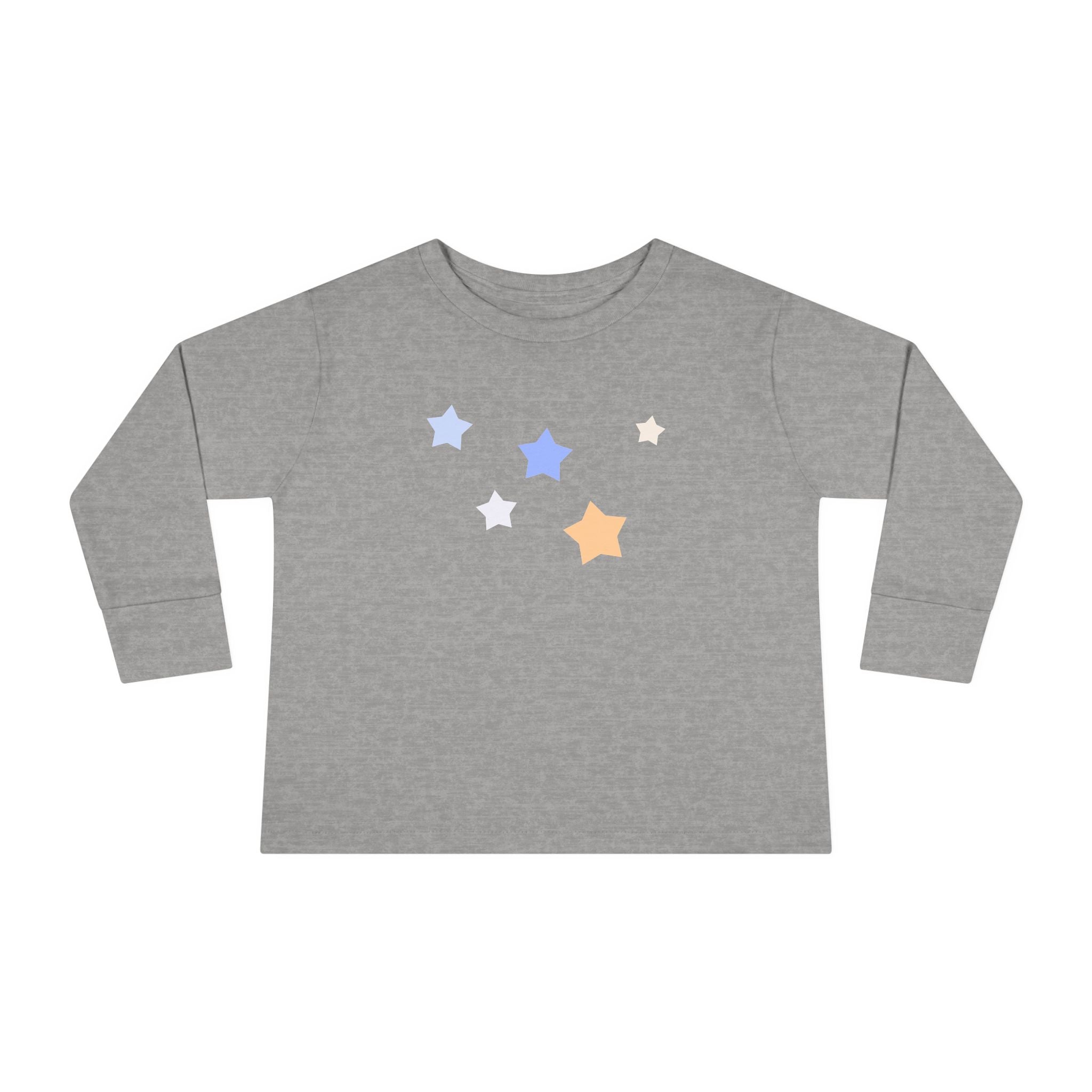 Toddler Cassiopeia Star Print Cotton Baby Long Sleeve Tee