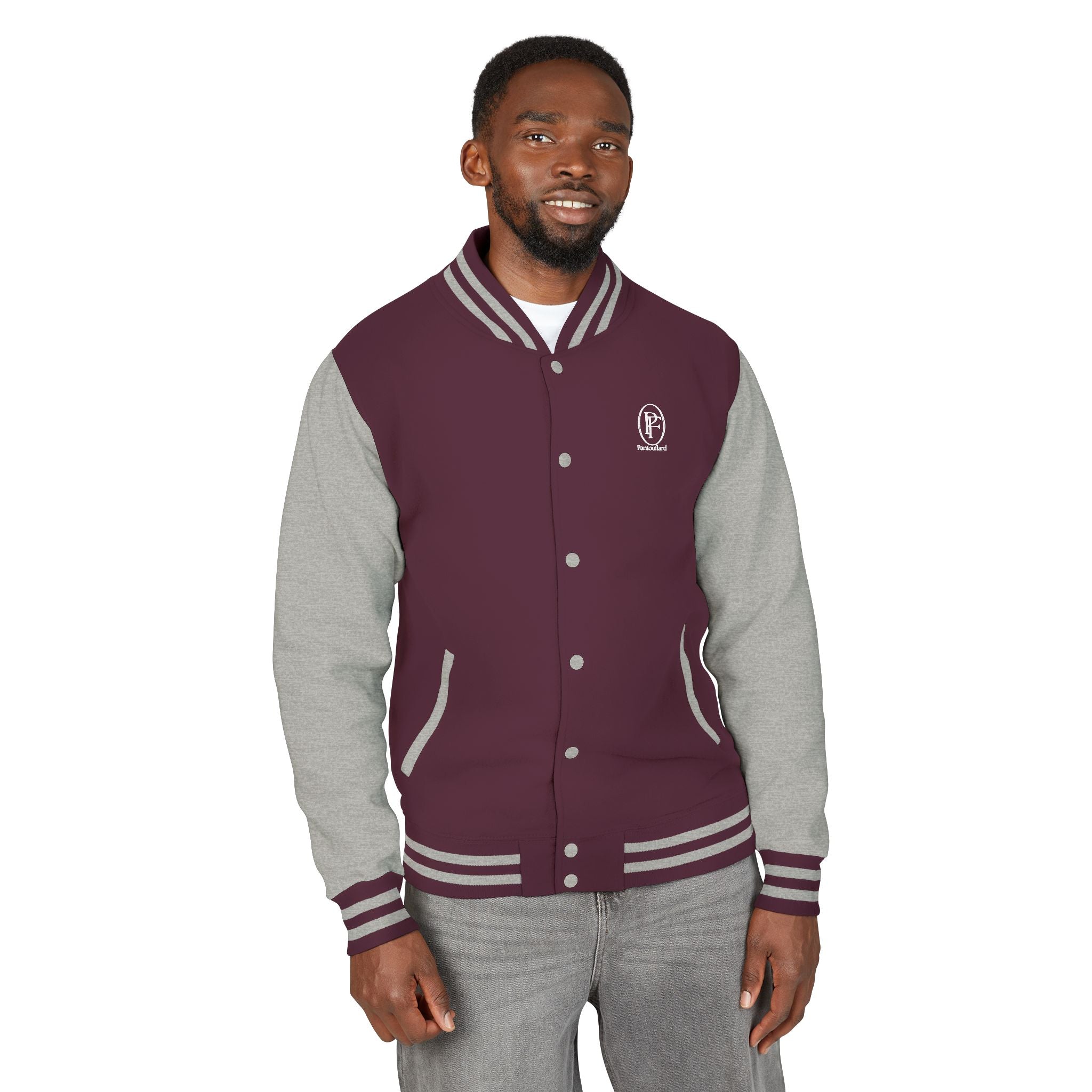 Unisex Navy Pantouflard Carriage Cotton Blend Jacket