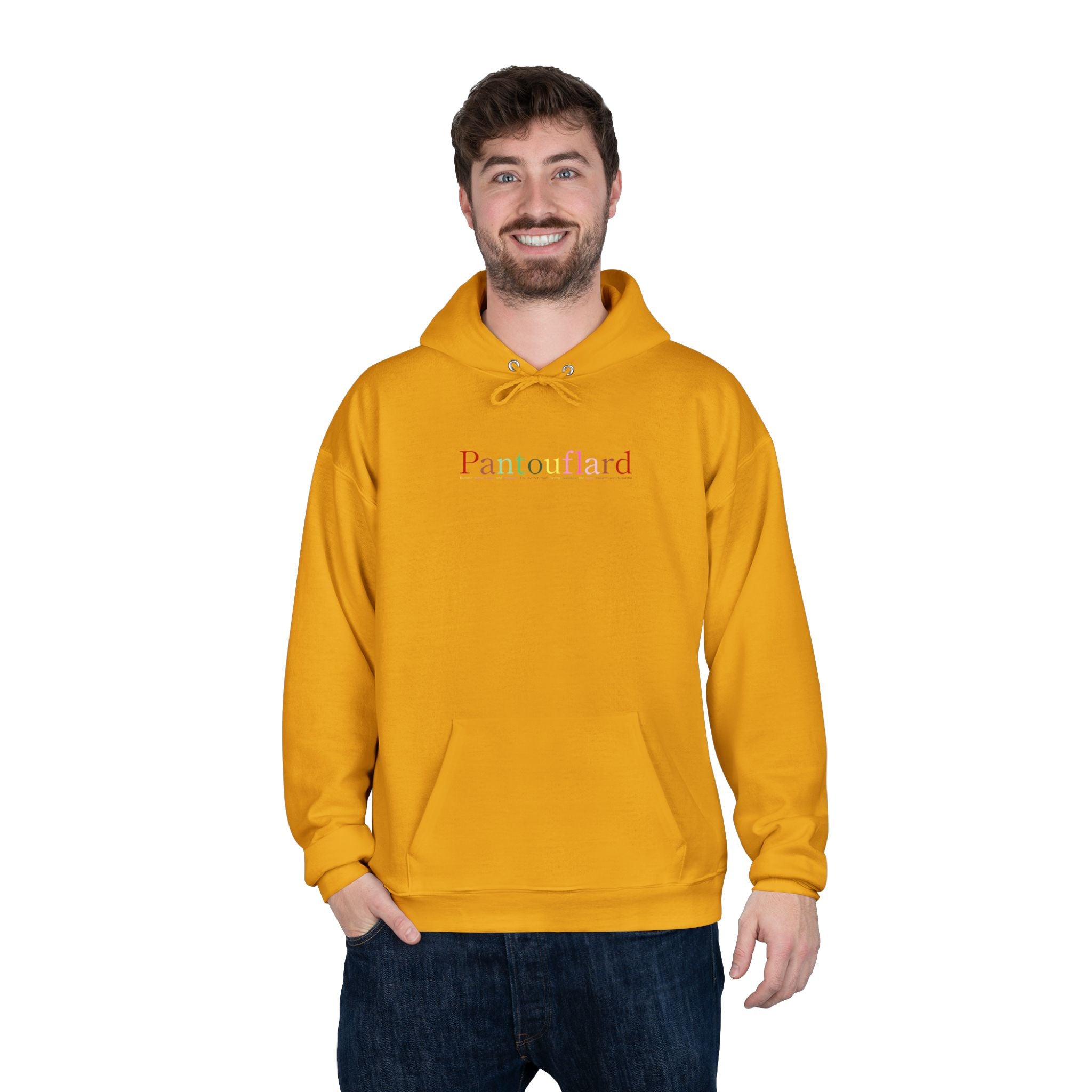 Graphic Eco-Fleece Hoodie | Sustainable Cotton Blend Pullover