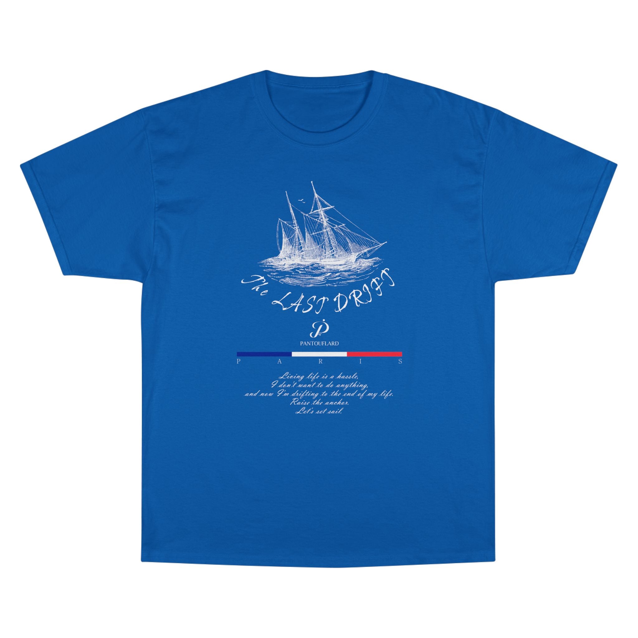 Champion Unisex Black Last Drift Cotton T-Shirt