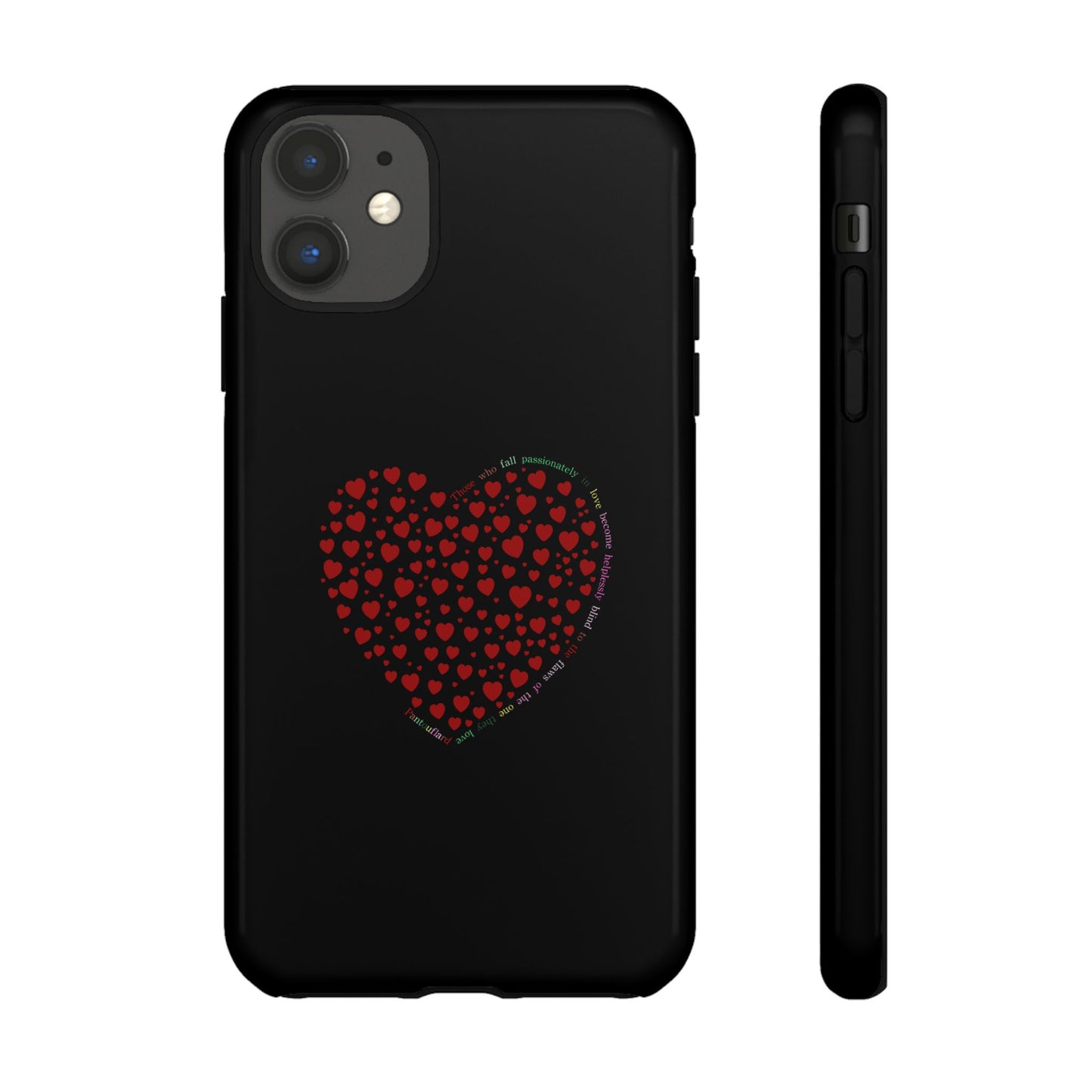 Fundas de corazón rojo para teléfonos iPhone, Galaxy, Google Pixel (54 tipos)