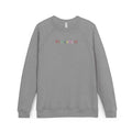 Unisex Old Money Aesthetic Raglan Sweatshirt - Colorful Logo (Premium Sponge Fleece)