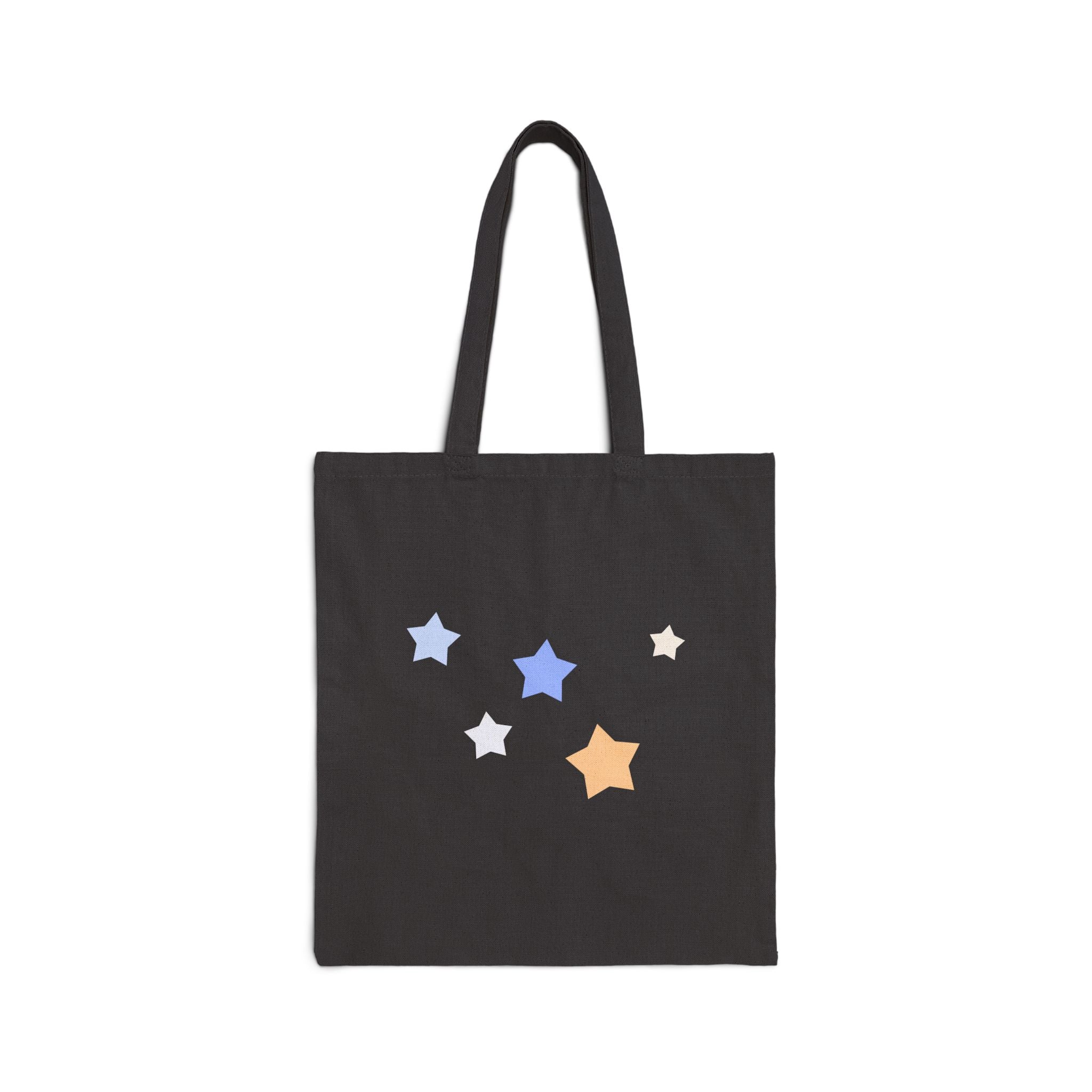 Cassiopeia Star Print Cotton Canvas Tote Bag