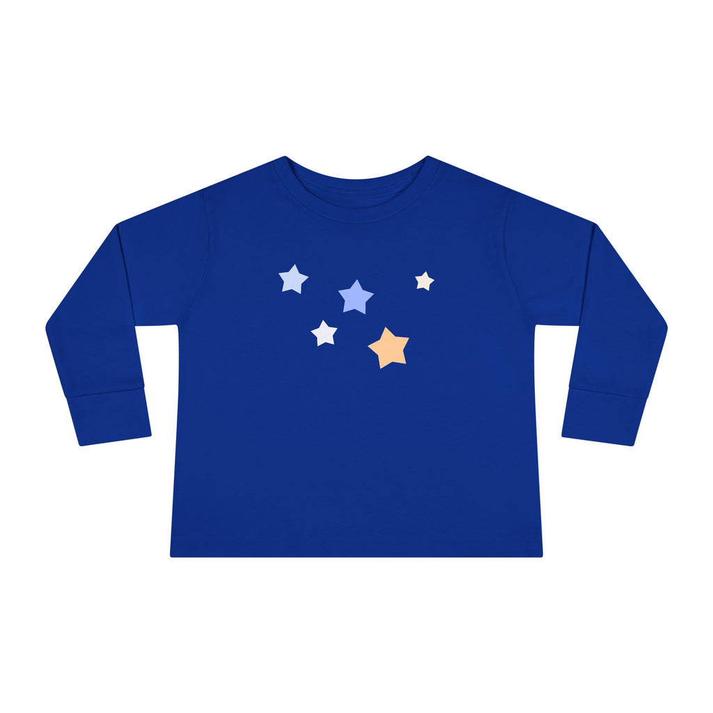 Toddler Cassiopeia Star Print Cotton Baby Long Sleeve Tee