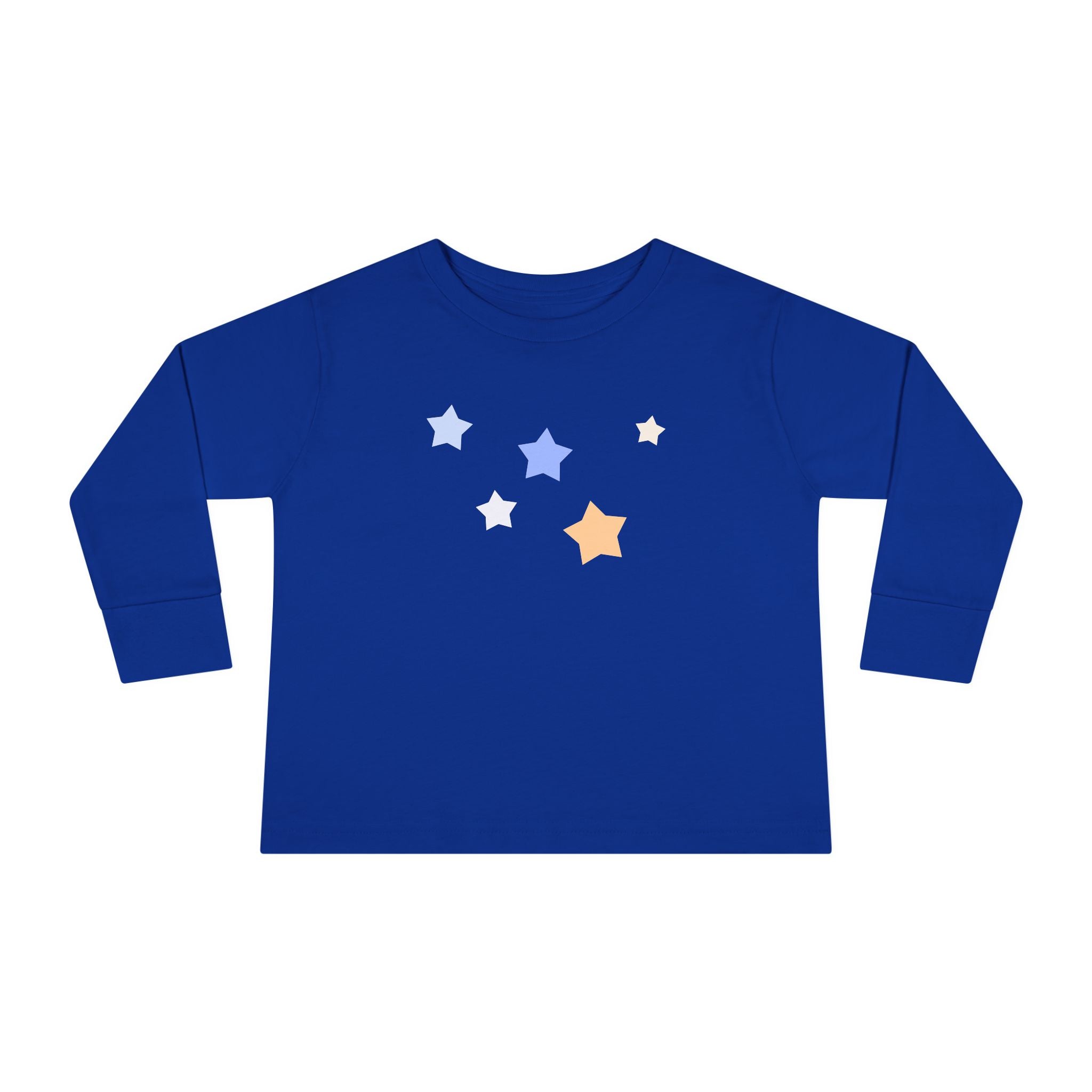 Toddler Cassiopeia Star Print Cotton Baby Long Sleeve Tee